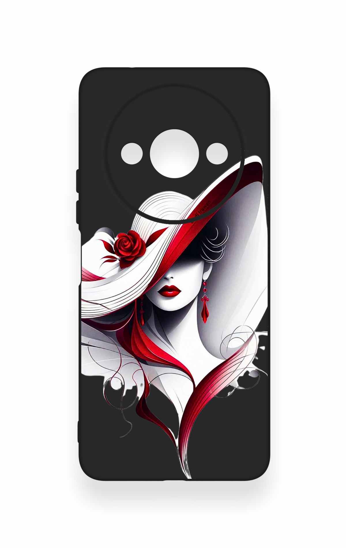 Redmi A3 Uyumlu Matmazel Desenli Silikon Kılıf
