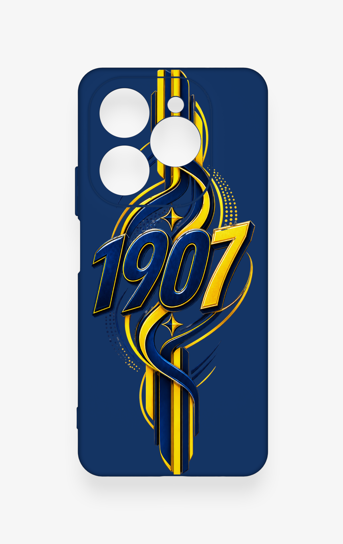 Tecno Spark 20 Pro Uyumlu FB-1907 Desenli Silikon Kılıf