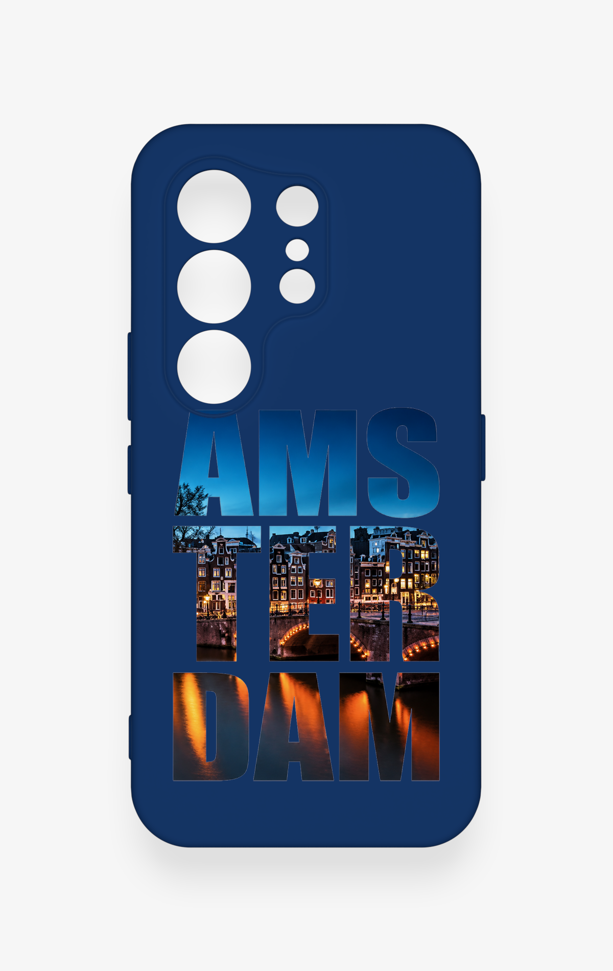 Tecno Camon 50 4G Uyumlu Amsterdam Desenli Silikon Kılıf