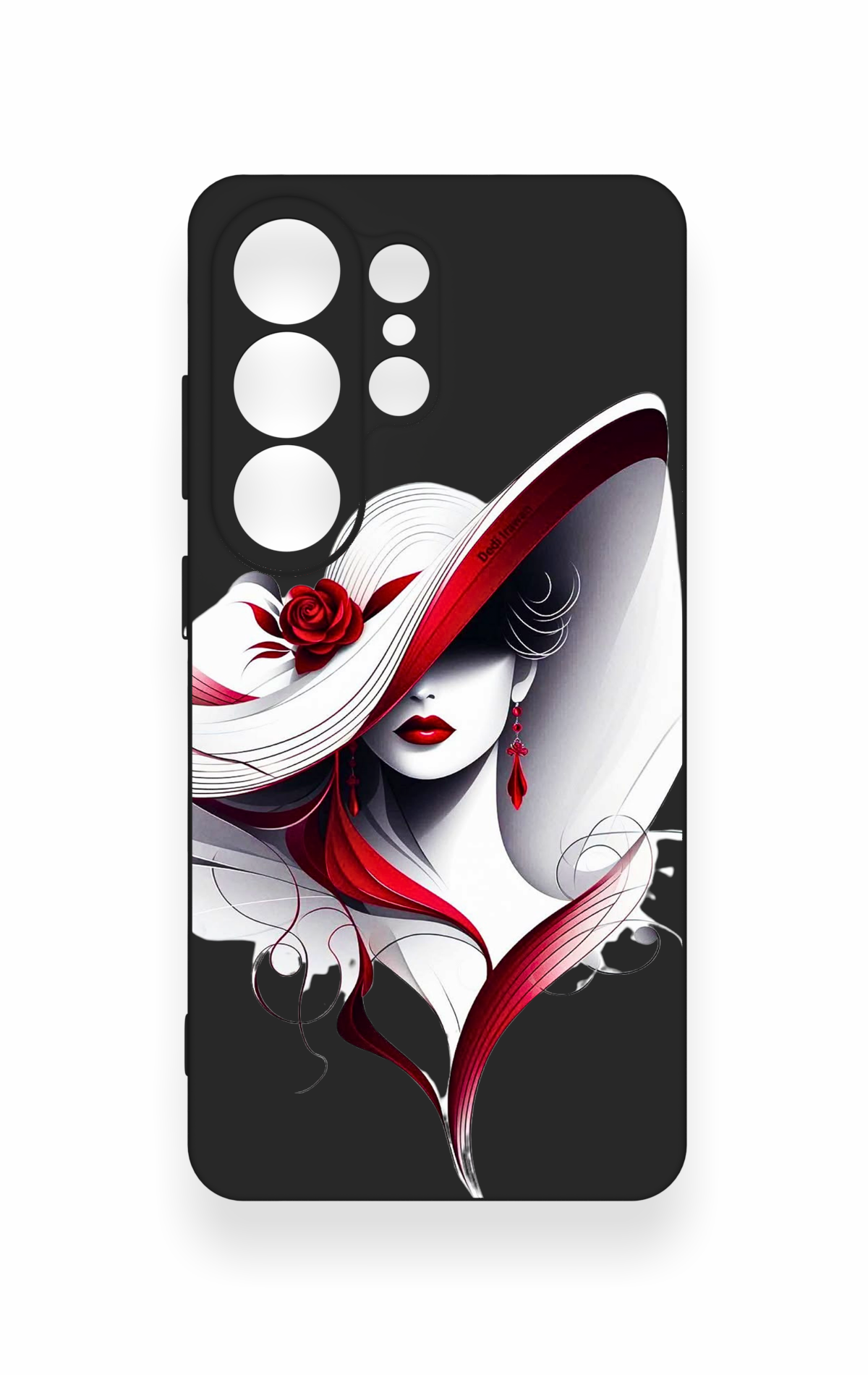 Samsung S26 Ultra Uyumlu Matmazel Desenli Silikon Kılıf