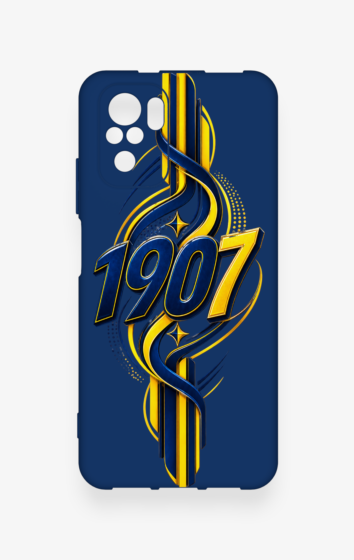Redmi Note 10-10S Uyumlu FB-1907 Desenli Silikon Kılıf