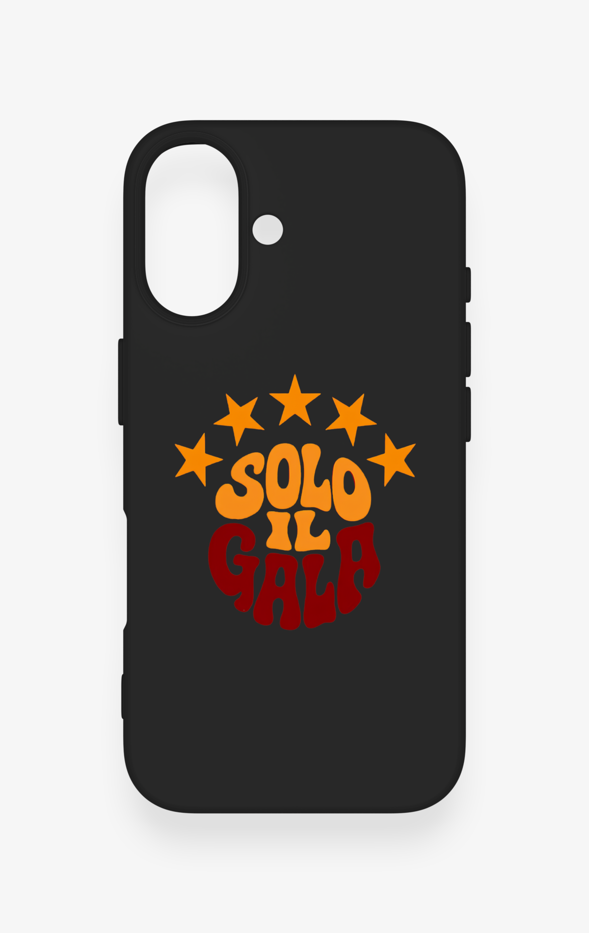 iPhone 16 Uyumlu Solo IL Gala Desenli Silikon Kılıf