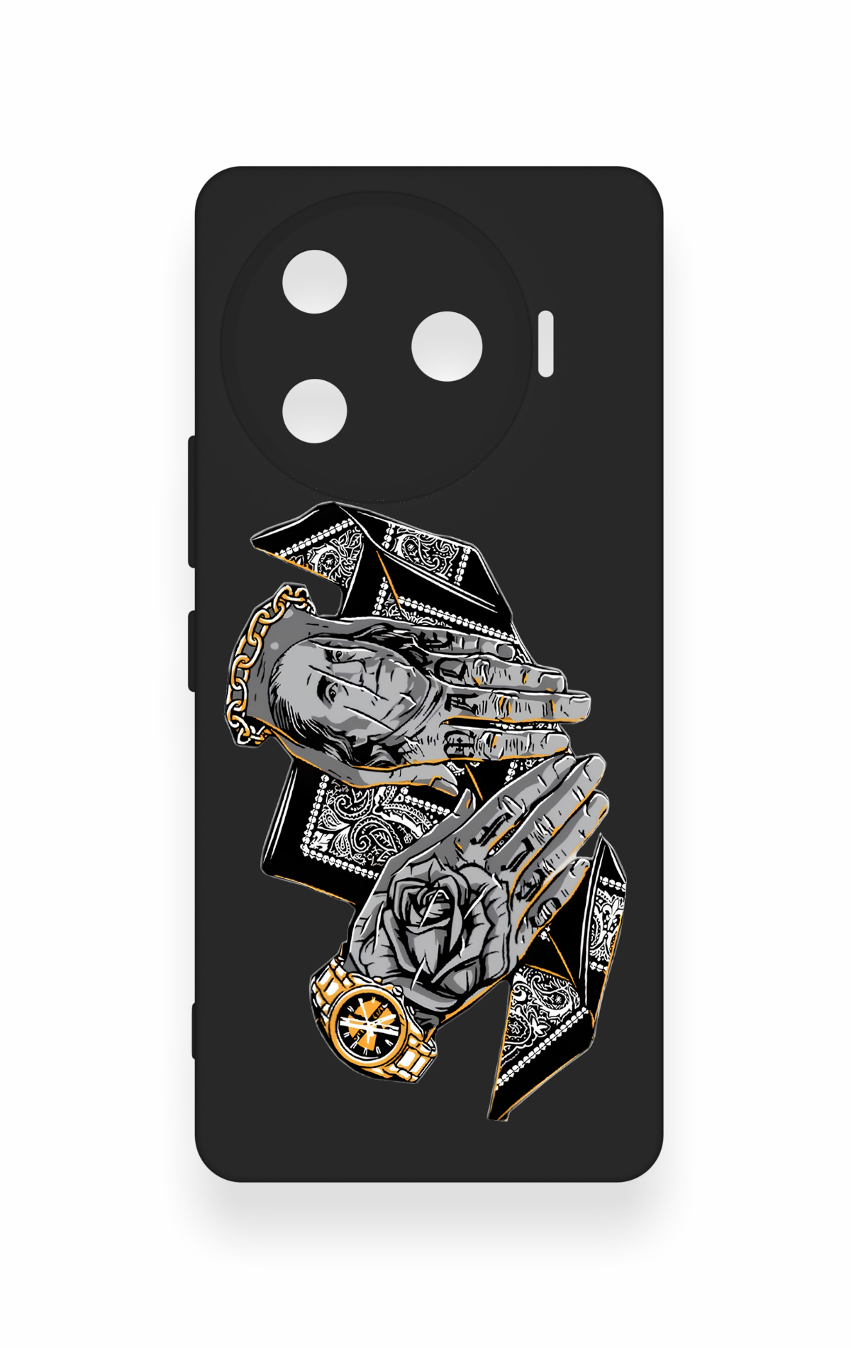 Tecno Camon 30 Pro 5G Uyumlu Self Made Desenli Silikon Kılıf