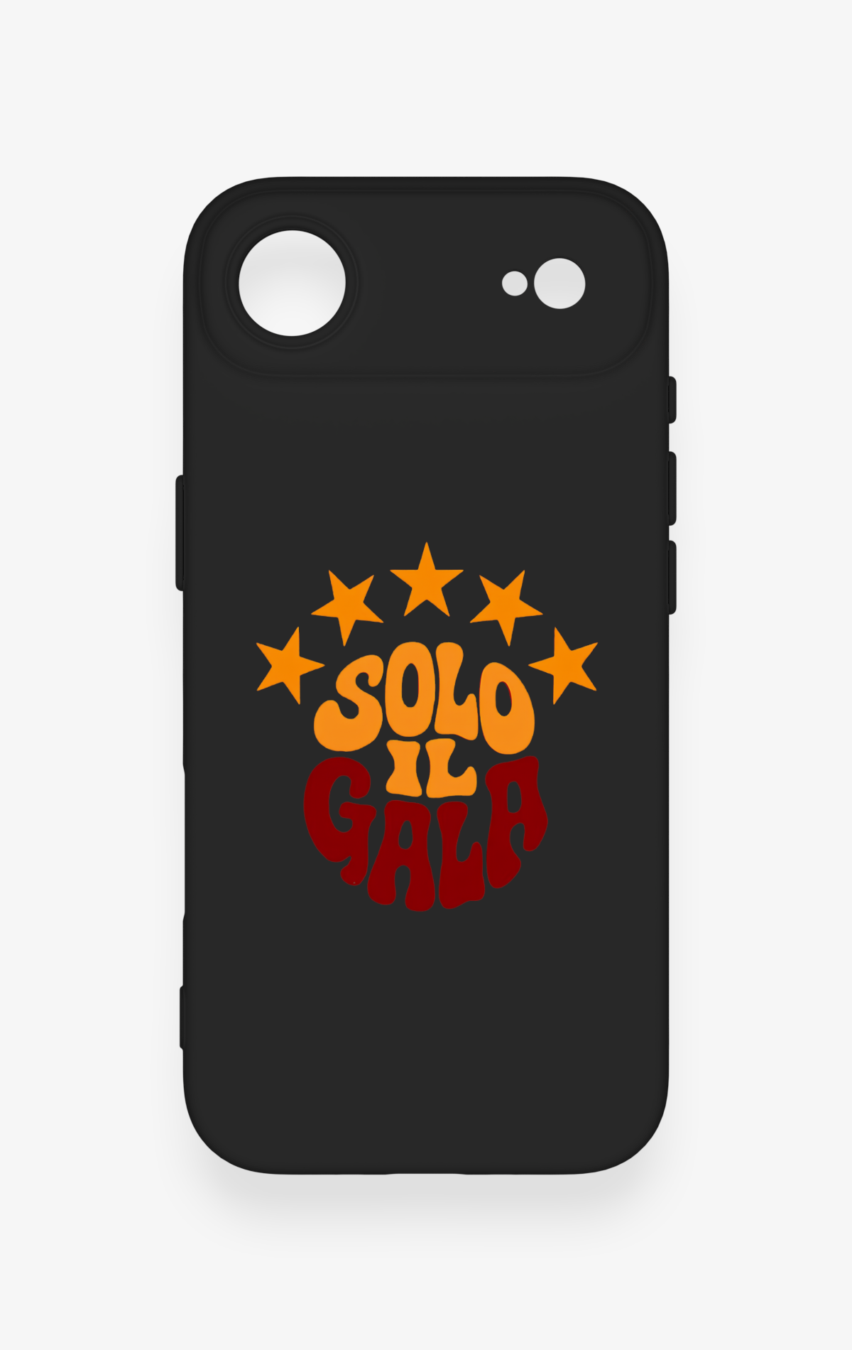 iPhone 17 Air Uyumlu Solo IL Gala Desenli Silikon Kılıf