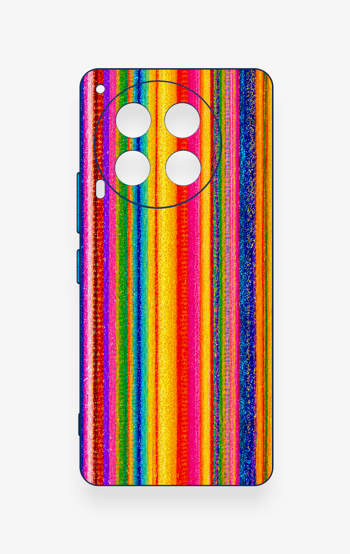 Tecno Camon 30 Uyumlu Rengarenk Desenli Silikon Kılıf