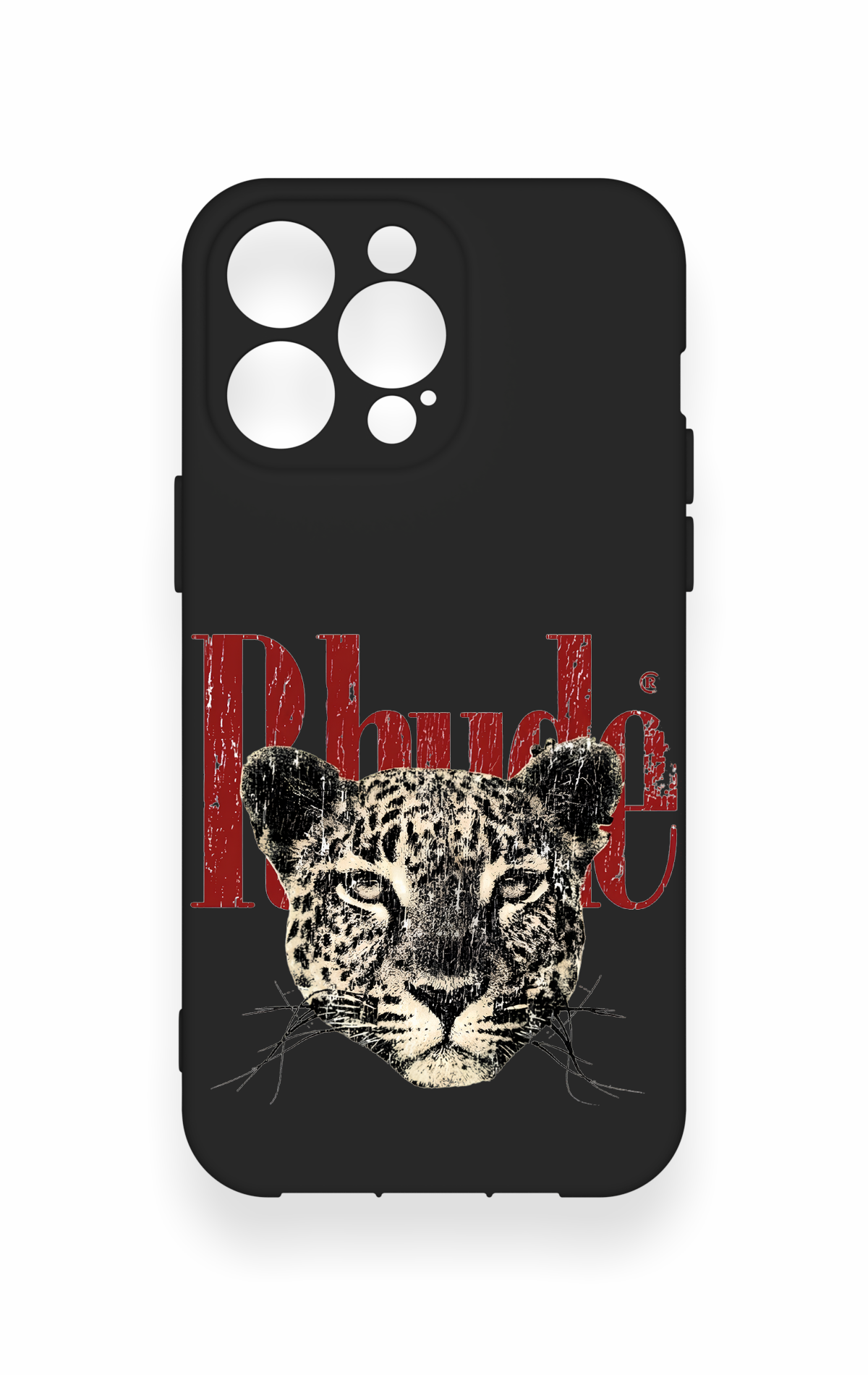 iPhone 14 Pro Max Uyumlu Rhude Desenli Silikon Kılıf