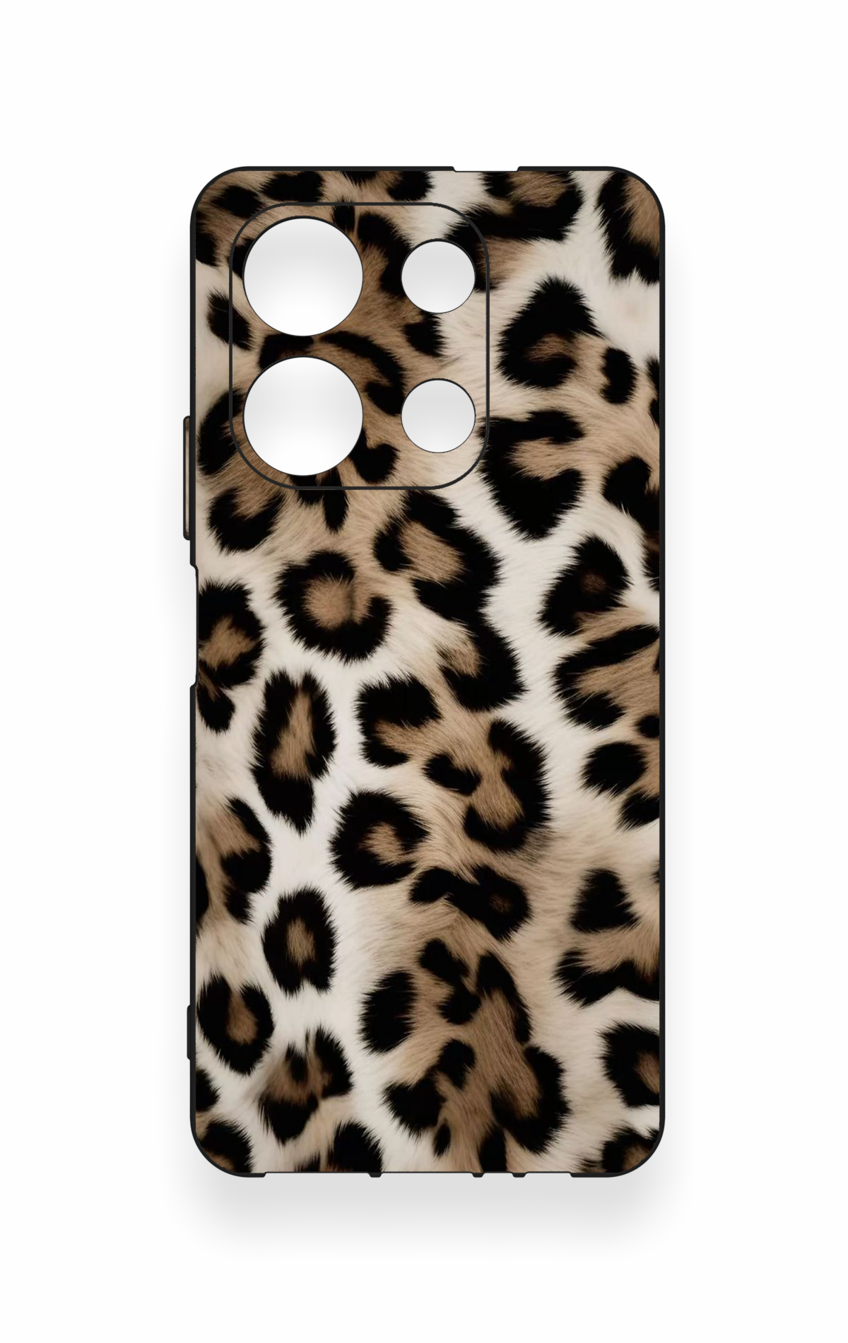 İnfinix Note 30 Uyumlu Leopar Derisi Desenli Silikon Kılıf