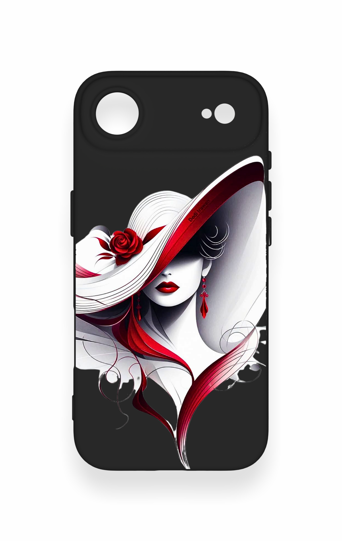 iPhone 17 Air Uyumlu Matmazel Desenli Silikon Kılıf