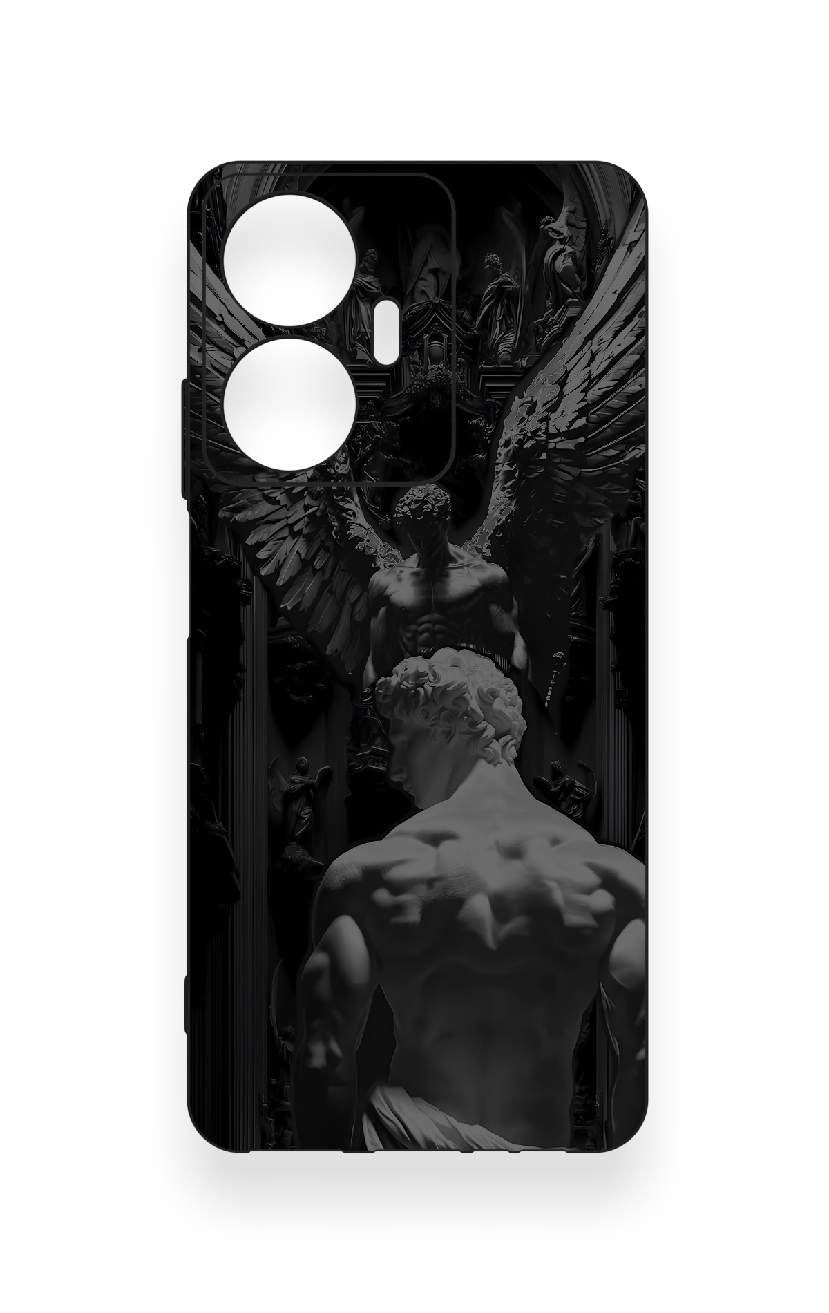 Realme C55 Uyumlu Icarus Desenli Silikon Kılıf