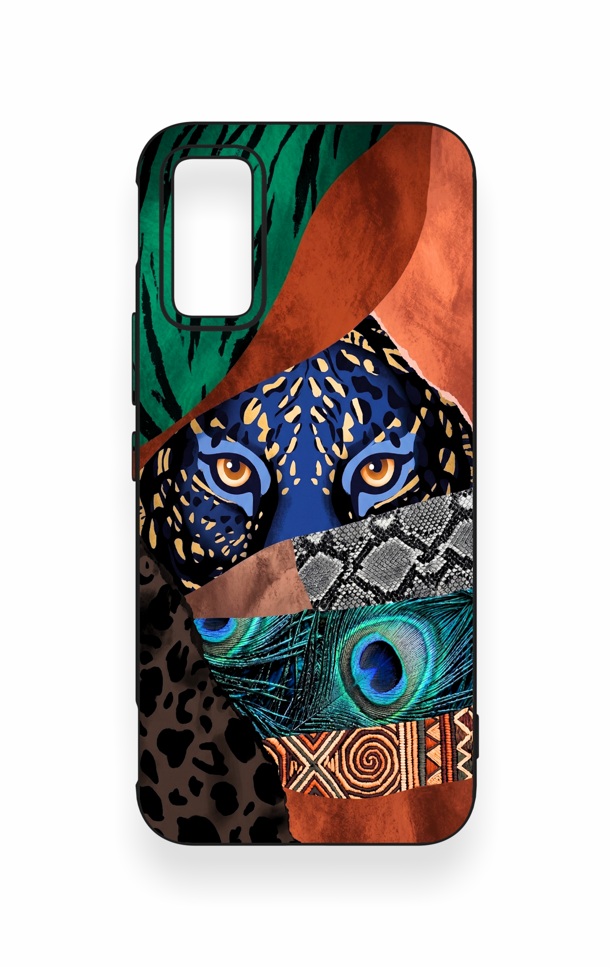 İnfinix Gt 30 Pro Uyumlu Amazon Kaplan Desenli Silikon Kılıf
