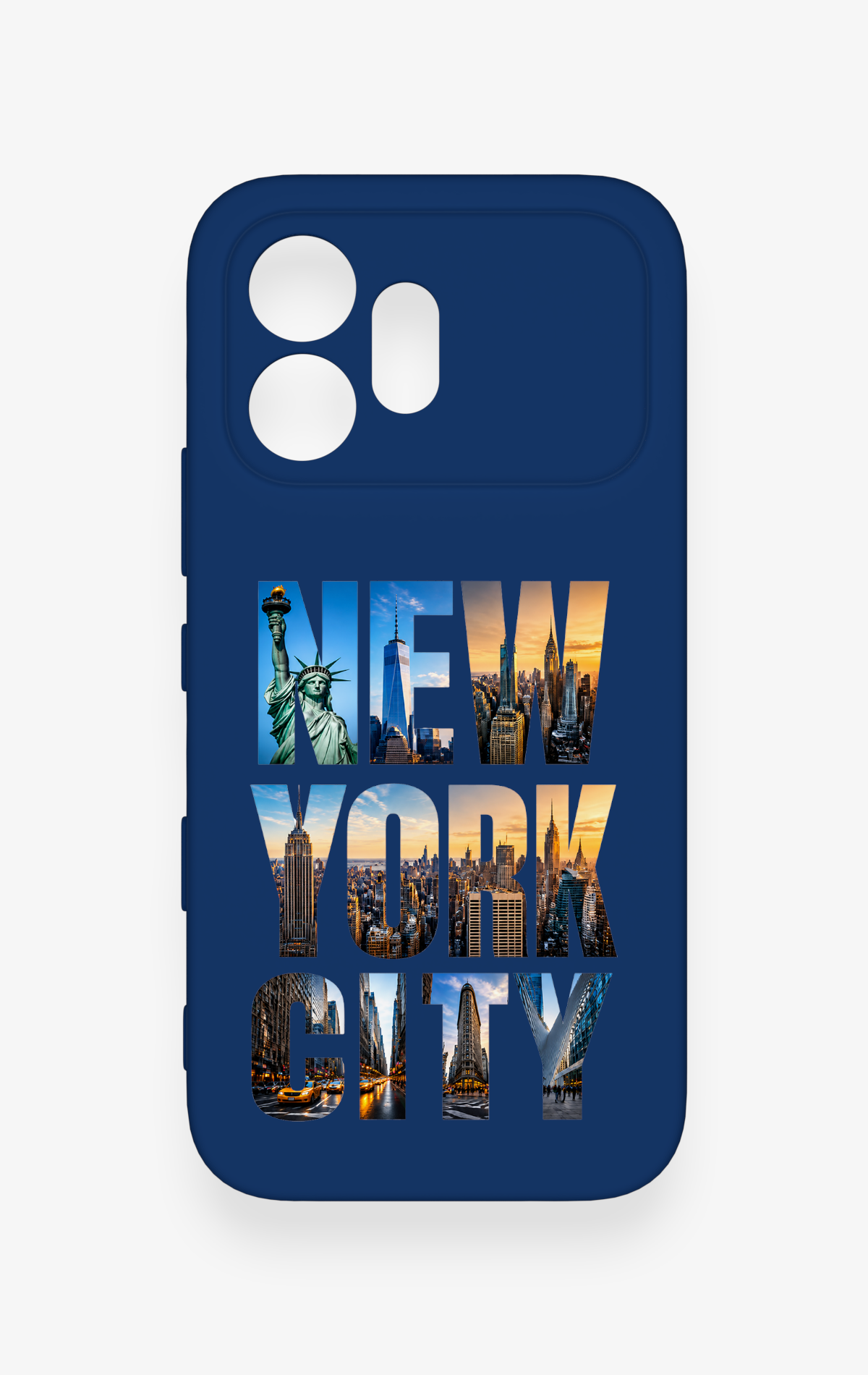Honor 600 Uyumlu New York City Desenli Silikon Kılıf
