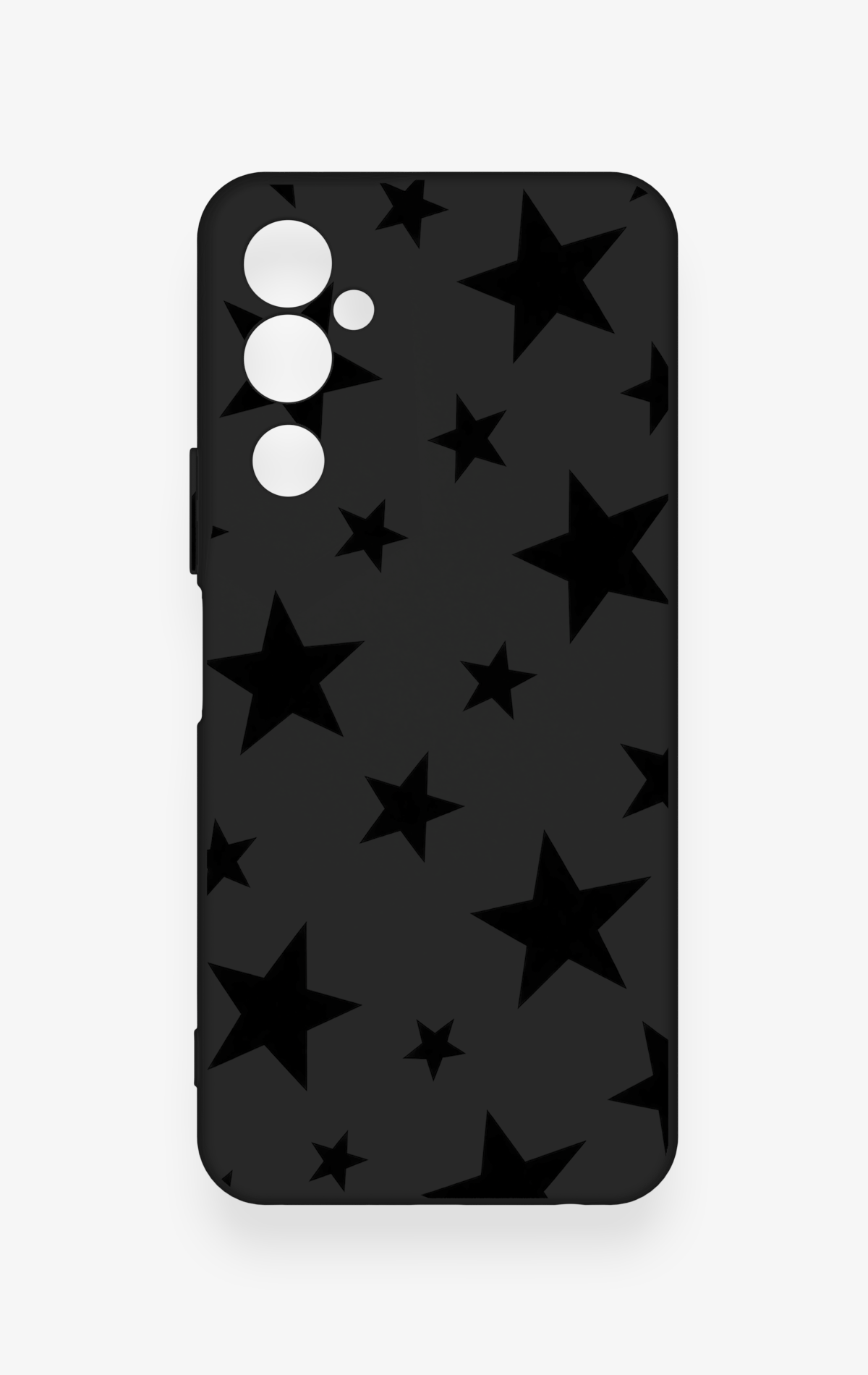 Tecno Pova Neo 2 Uyumlu Siyah Star Desenli Silikon Kılıf