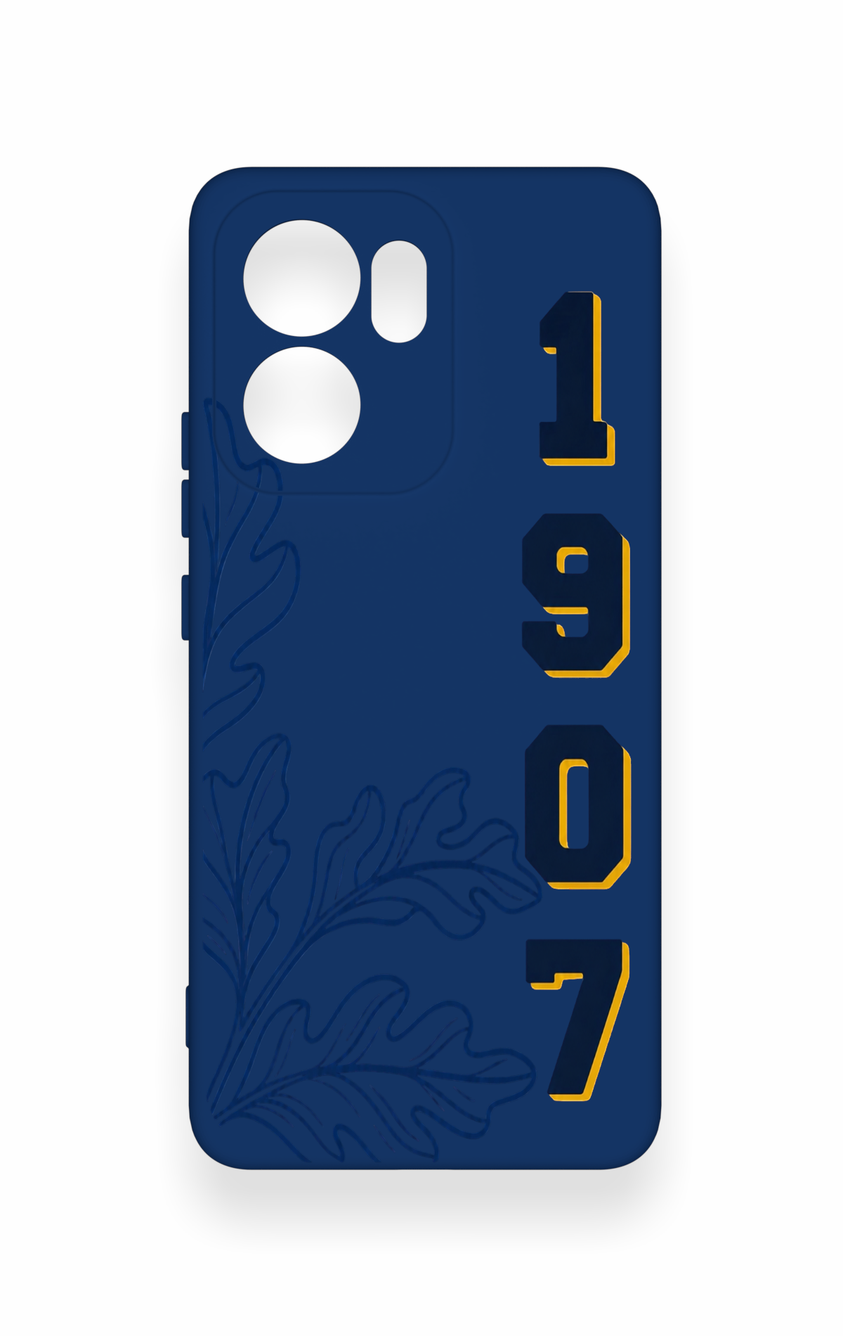Oppo Reno 13F Uyumlu 1907 Palamut Desenli Silikon Kılıf