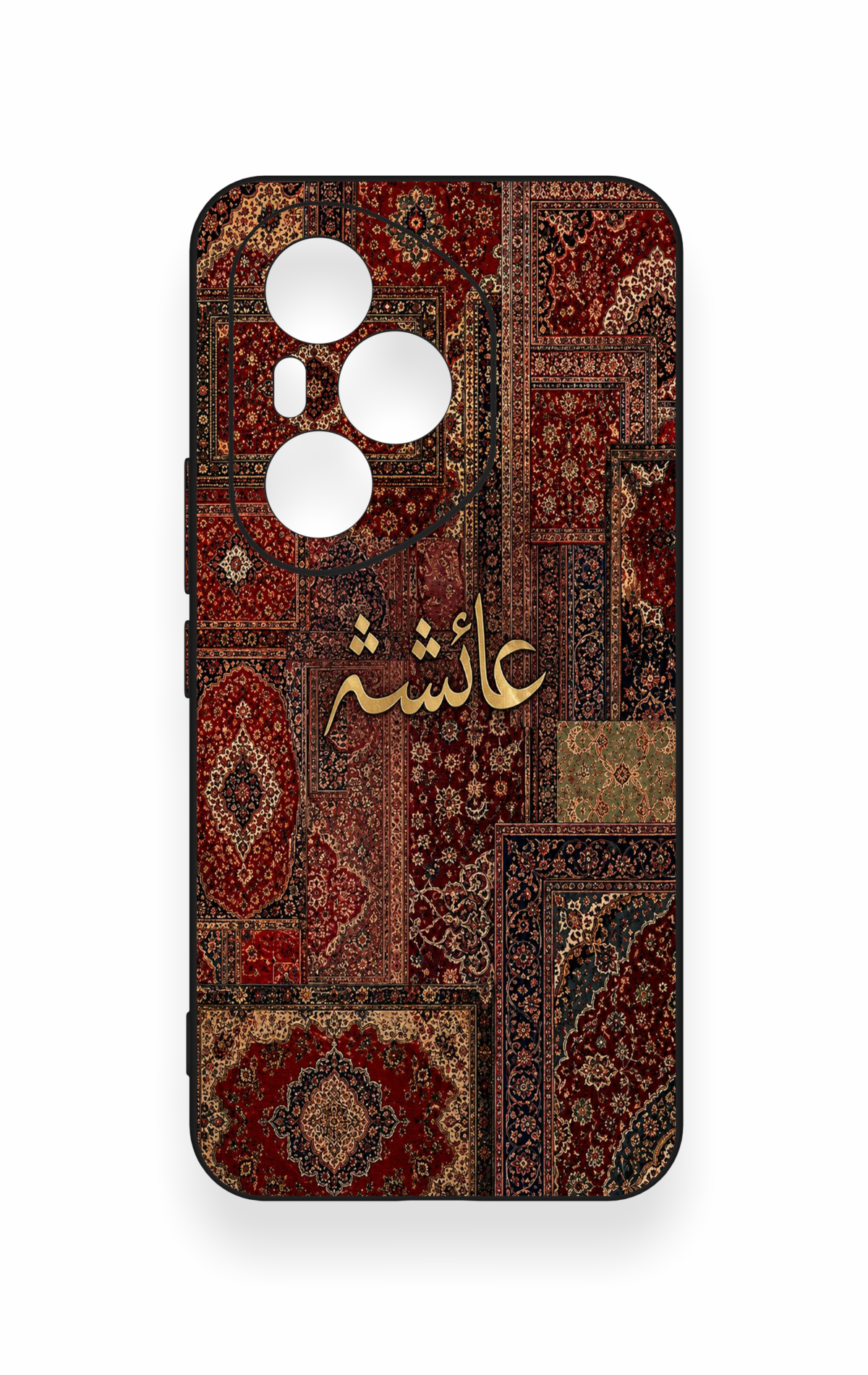Honor 400 Pro Uyumlu Vintage Halı Desenli Silikon Kılıf