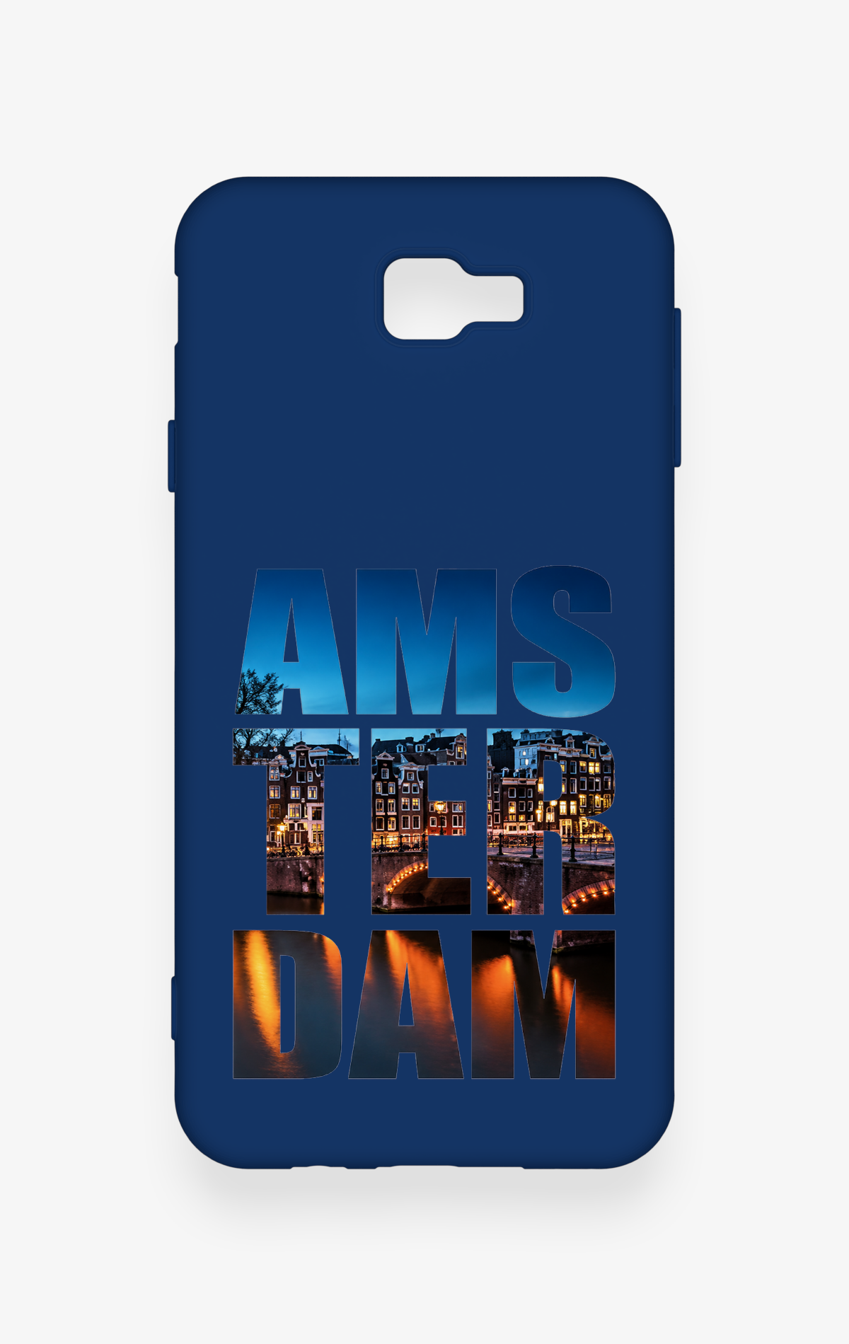 Samsung J7 Prime Uyumlu Amsterdam Desenli Silikon Kılıf