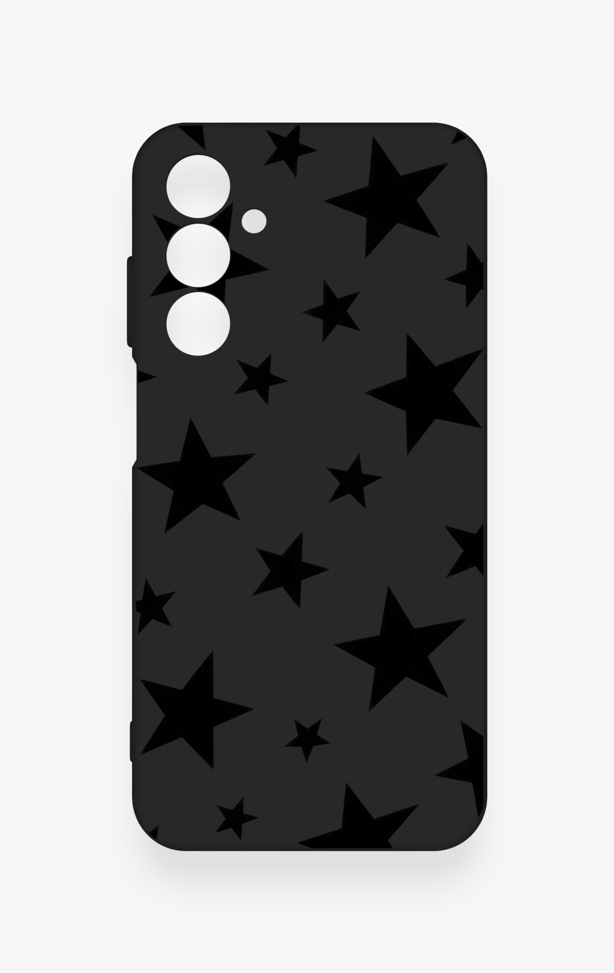 Samsung A25 Uyumlu Siyah Star Desenli Silikon Kılıf