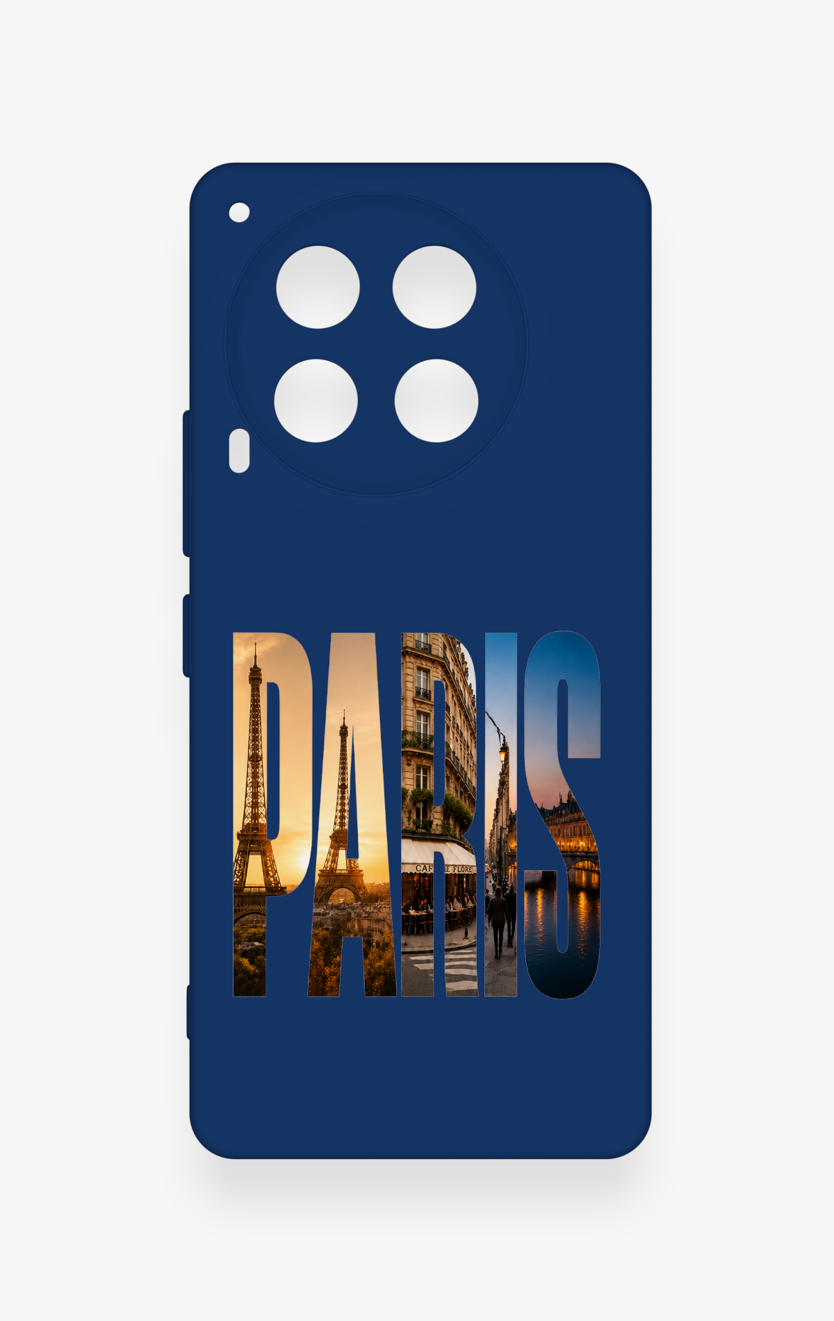 Tecno Camon 30 Uyumlu Paris Desenli Silikon Kılıf
