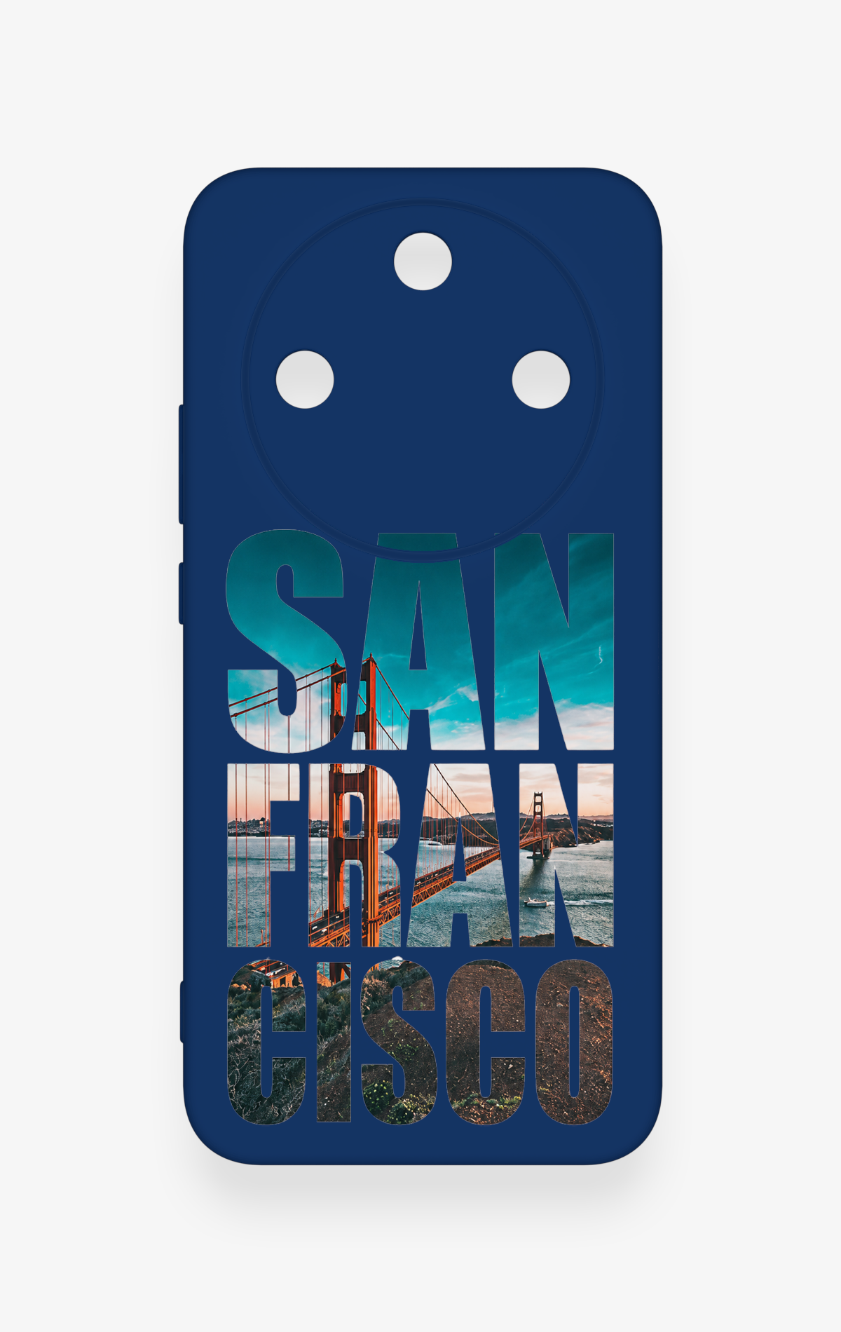 Honor Magic 8 Lite Uyumlu San Francisco Desenli Silikon Kılıf
