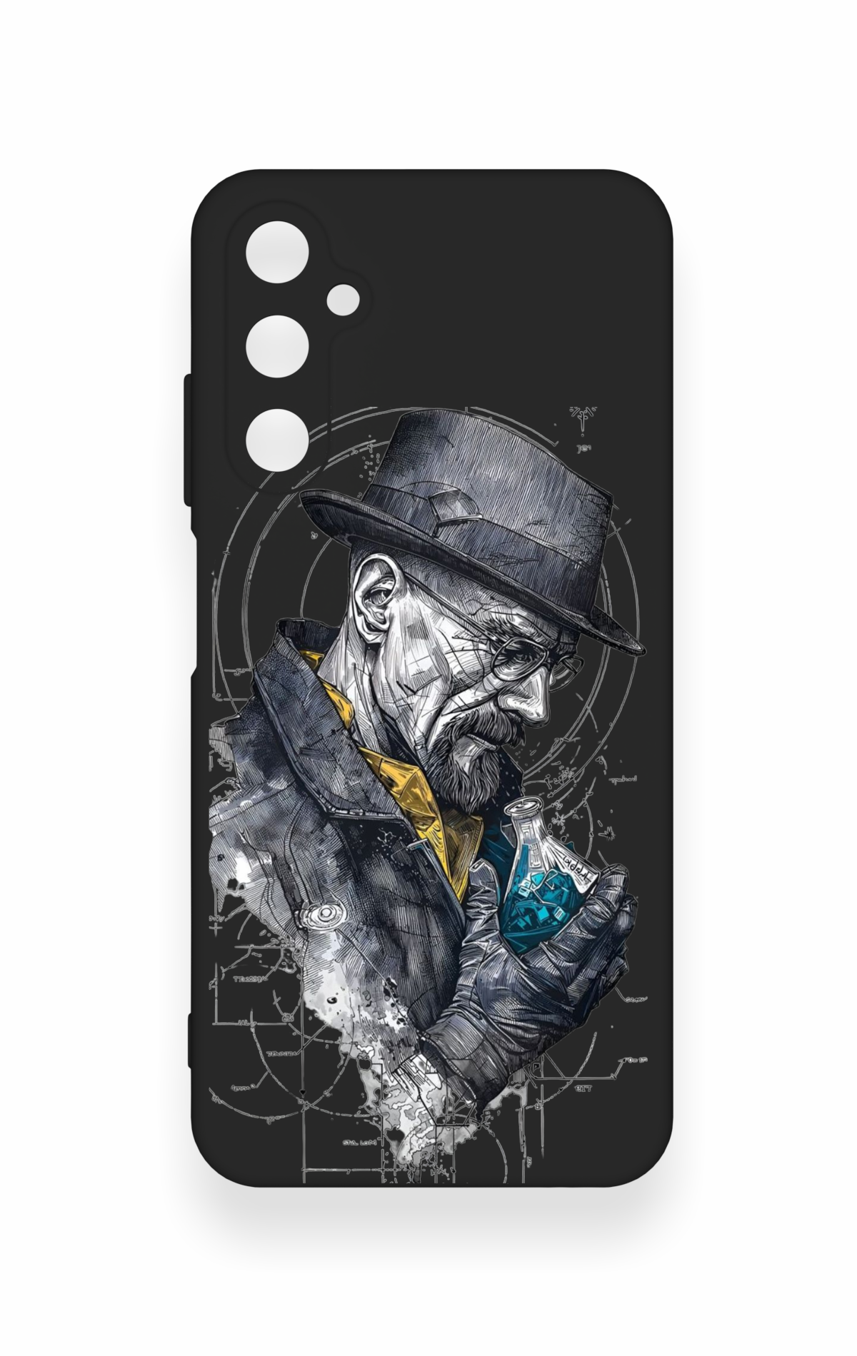 Samsung A05s Uyumlu Walter White Desenli Silikon Kılıf