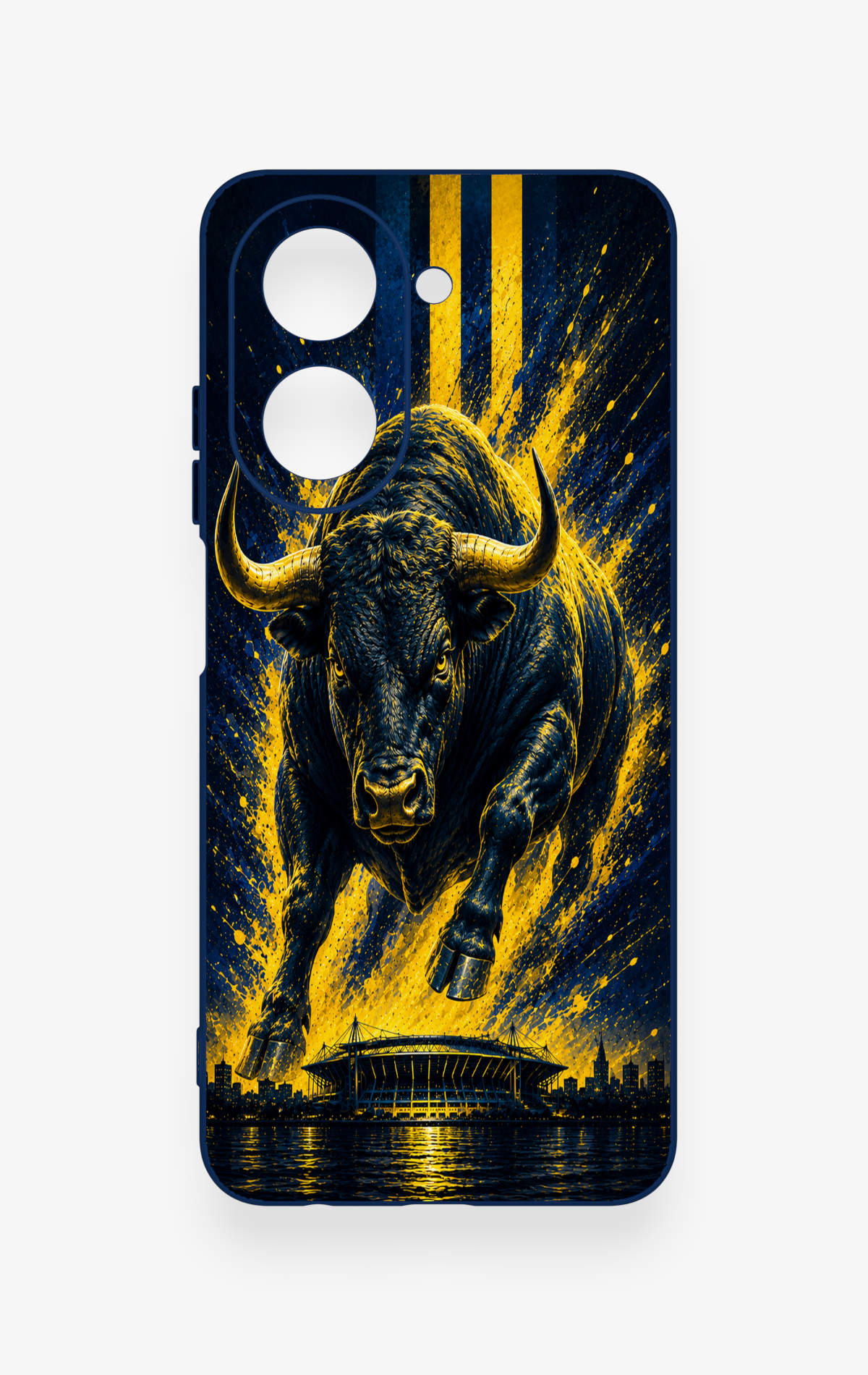 Redmi A5 Uyumlu Kadiköy Boğası Desenli Silikon Kılıf