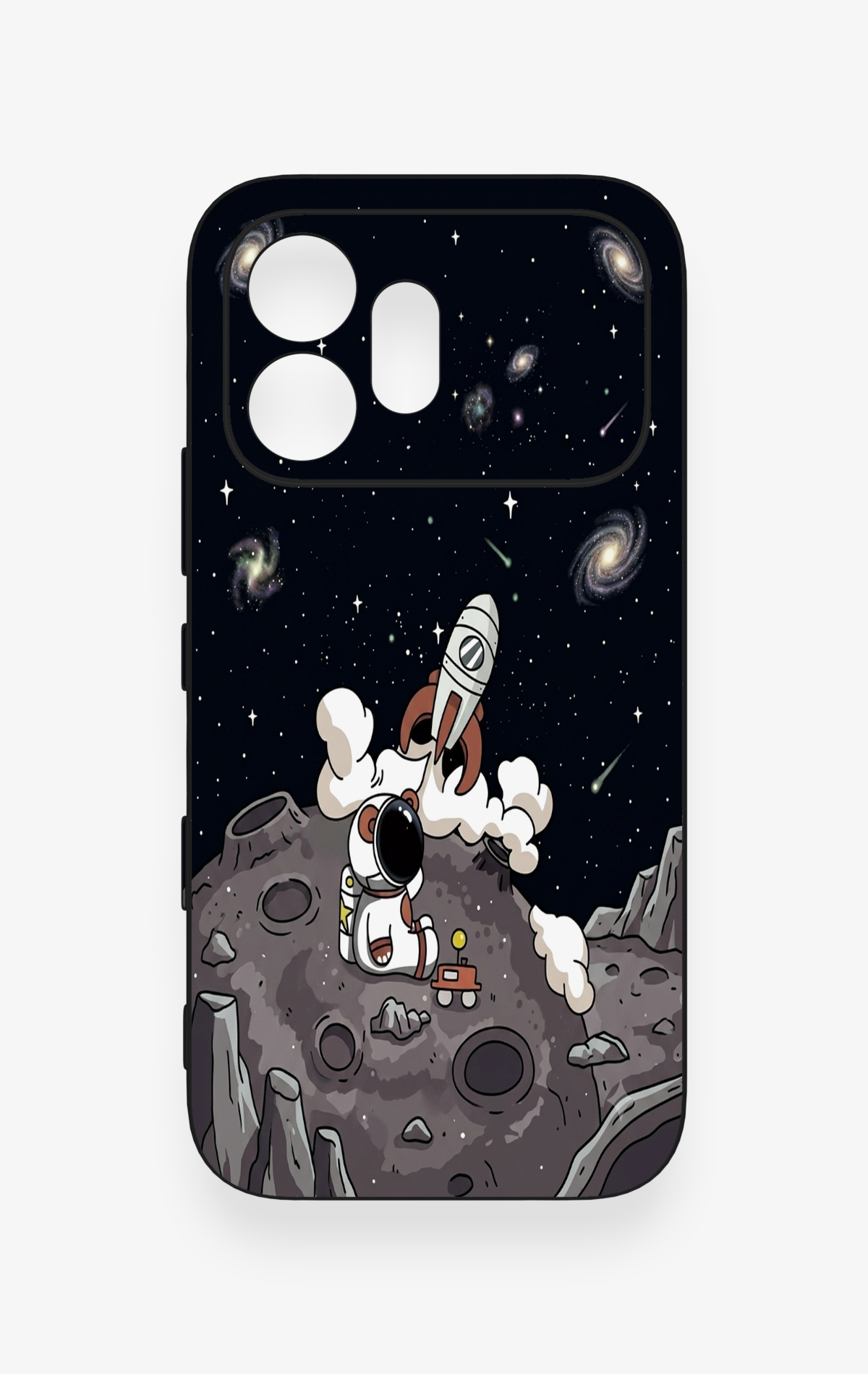 Honor 600 Uyumlu Uzay Astronot Desenli Silikon Kılıf