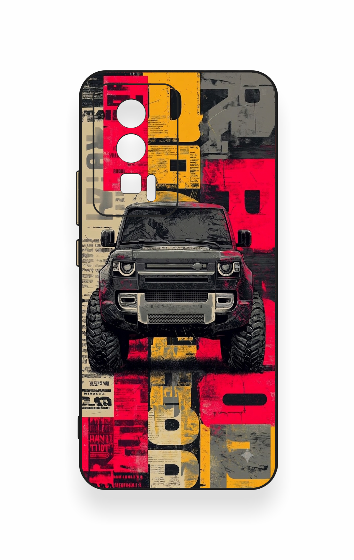 Poco F5 Pro Uyumlu Defender Truck Desenli Silikon Kılıf