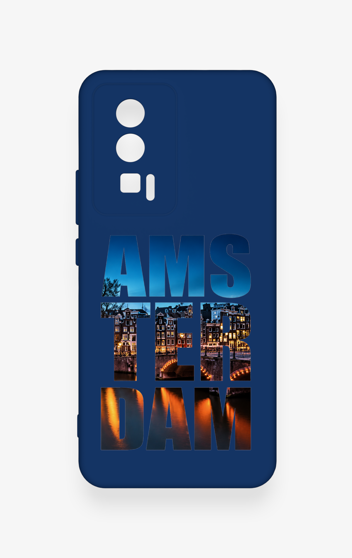 Poco F5 Pro Uyumlu Amsterdam Desenli Silikon Kılıf