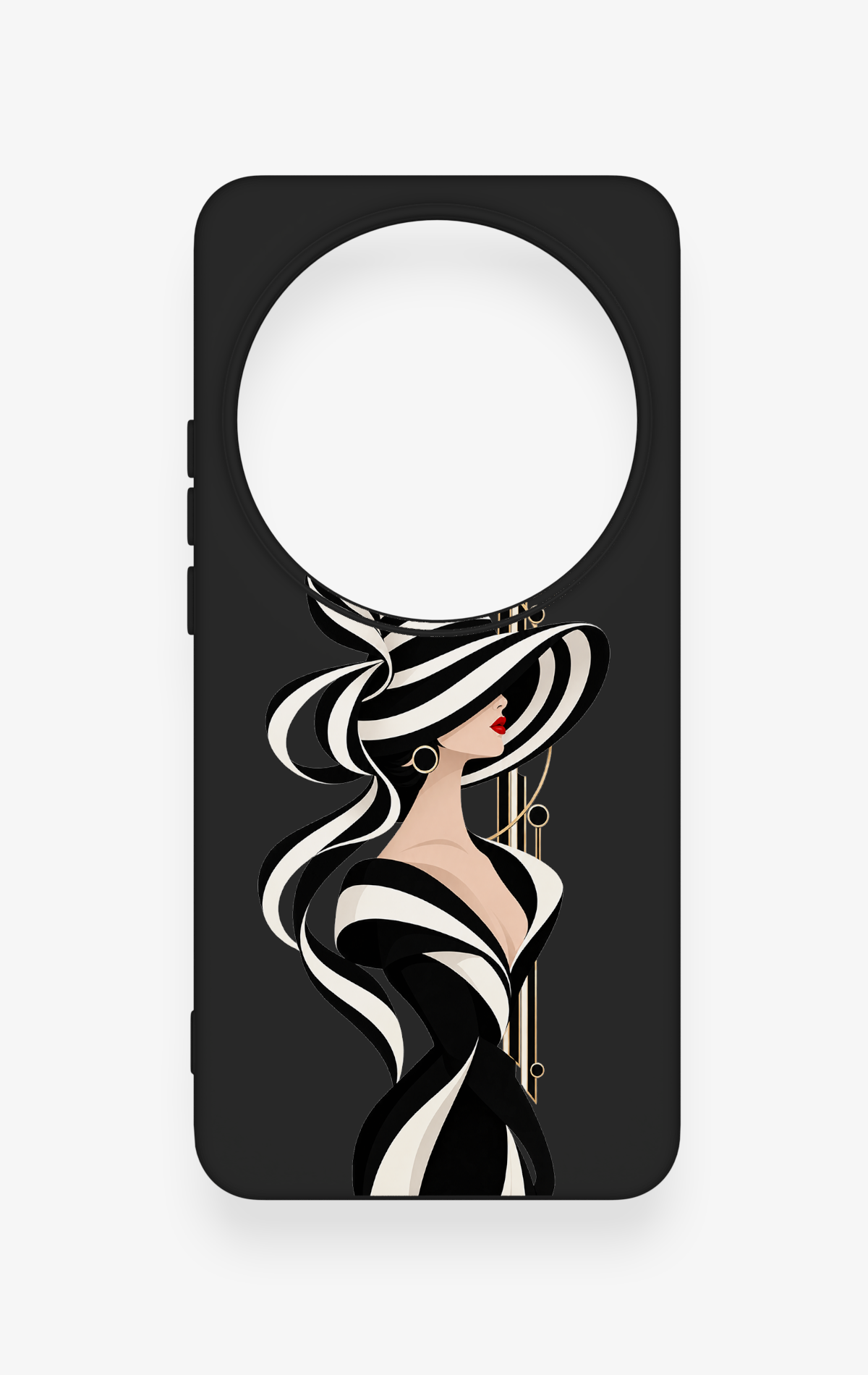 Xiaomi Mi 15 Ultra Uyumlu Lady Desenli Silikon Kılıf