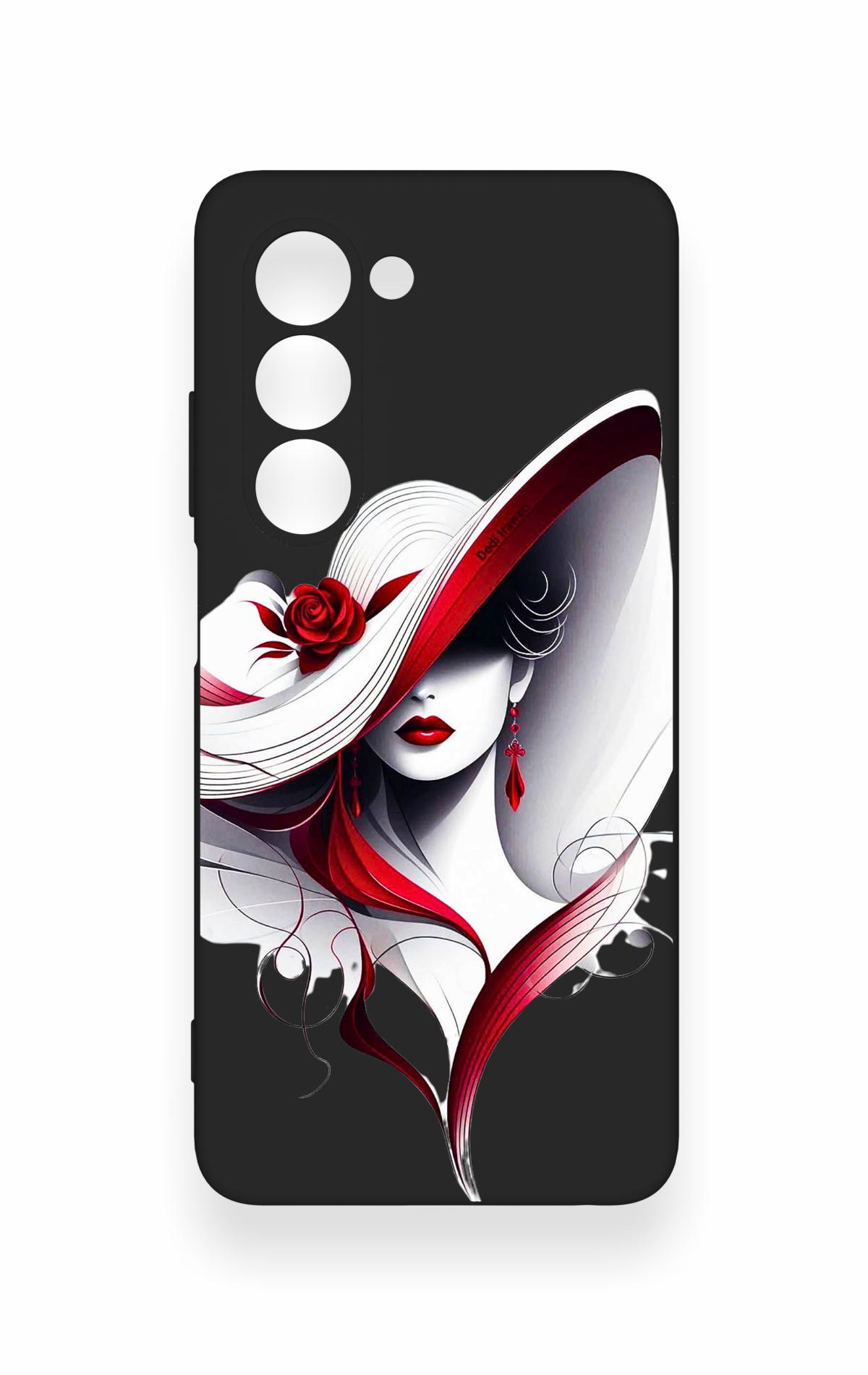 Oppo A5 5G Uyumlu Matmazel Desenli Silikon Kılıf