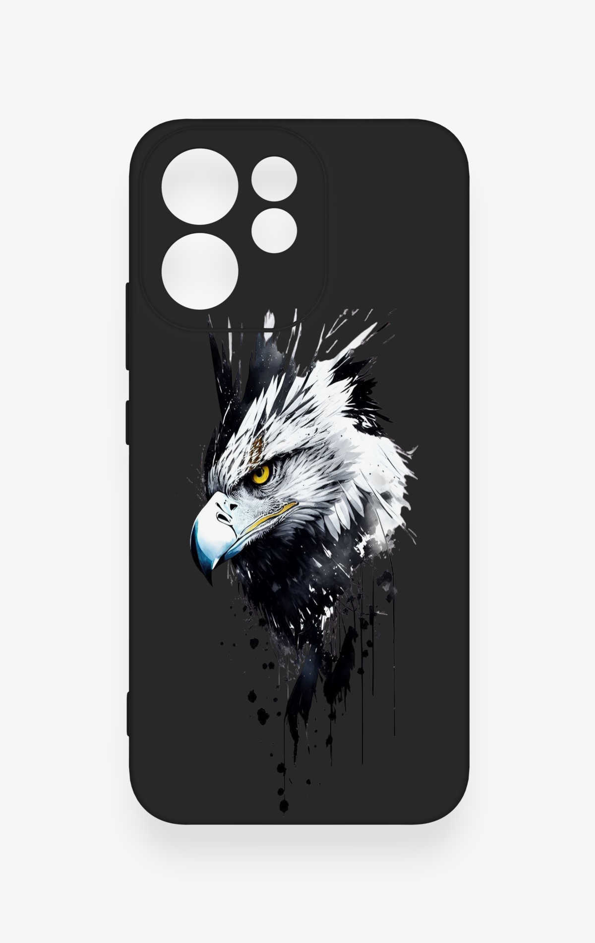 Oppo Reno 15F Uyumlu Bald Eagle Desenli Silikon Kılıf