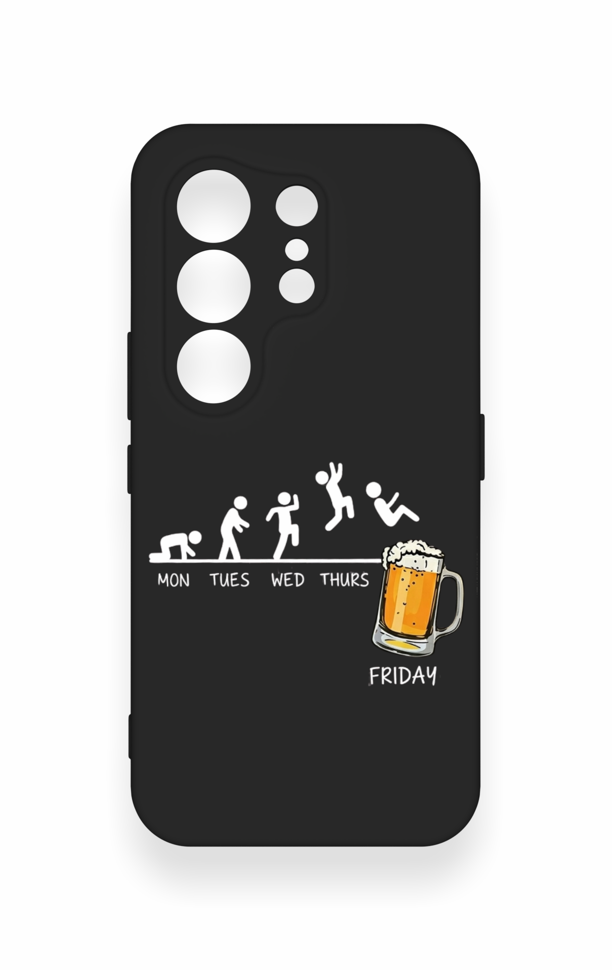Tecno Camon 50 4G Uyumlu Fun Day Friday Desenli Silikon Kılıf