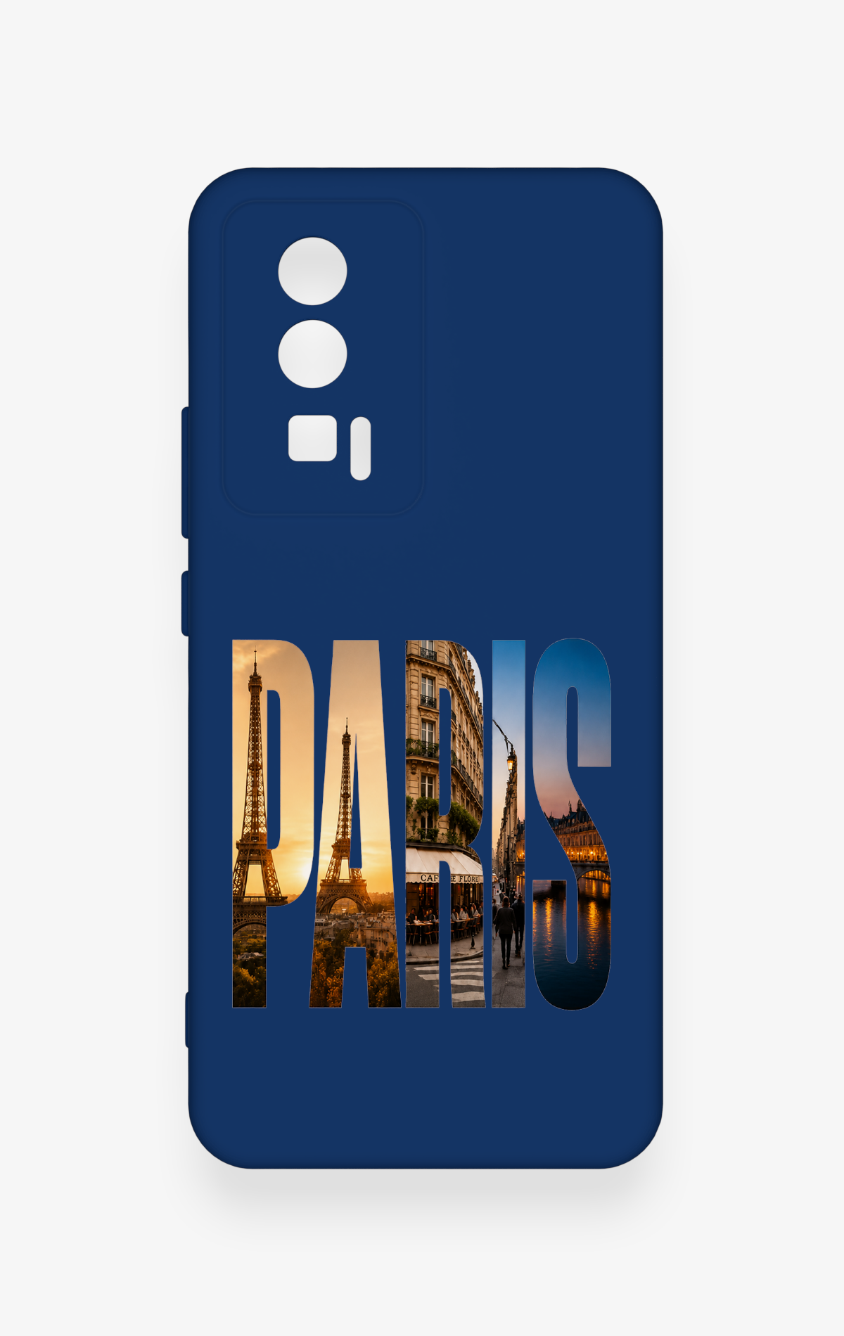 Poco F5 Pro Uyumlu Paris Desenli Silikon Kılıf