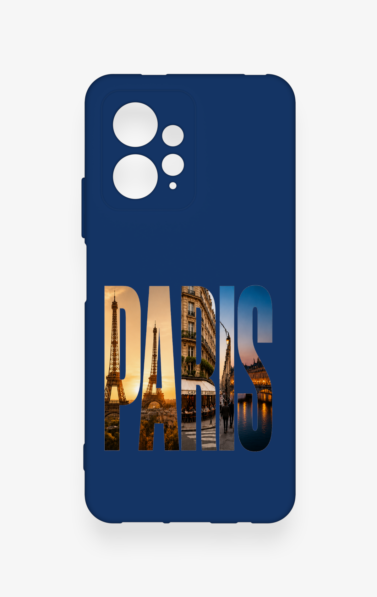 Redmi Note 12 4G Uyumlu Paris Desenli Silikon Kılıf
