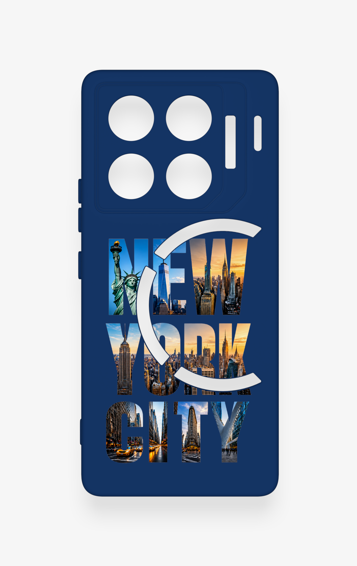 İnfinix Gt 20 Pro Uyumlu New York City Desenli Silikon Kılıf