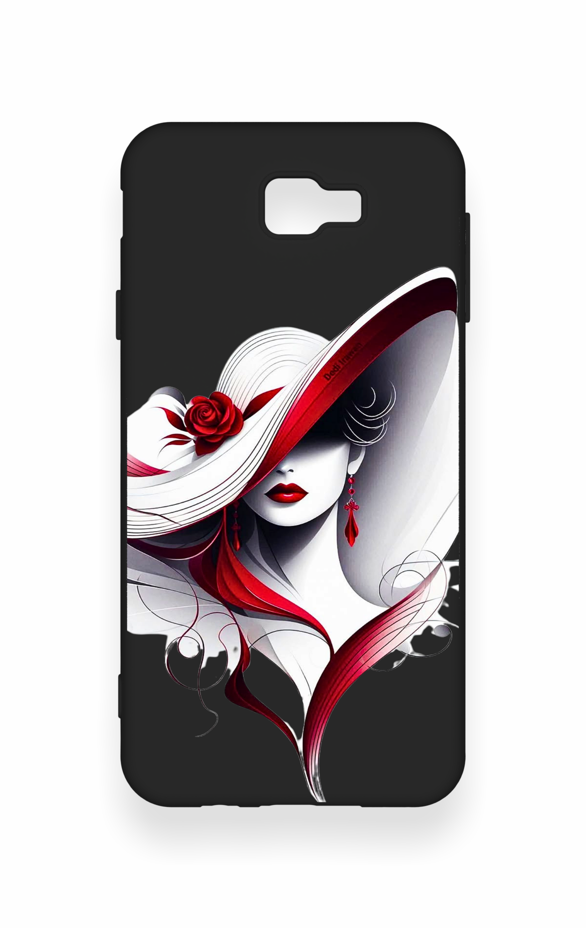 Samsung J7 Prime Uyumlu Matmazel Desenli Silikon Kılıf