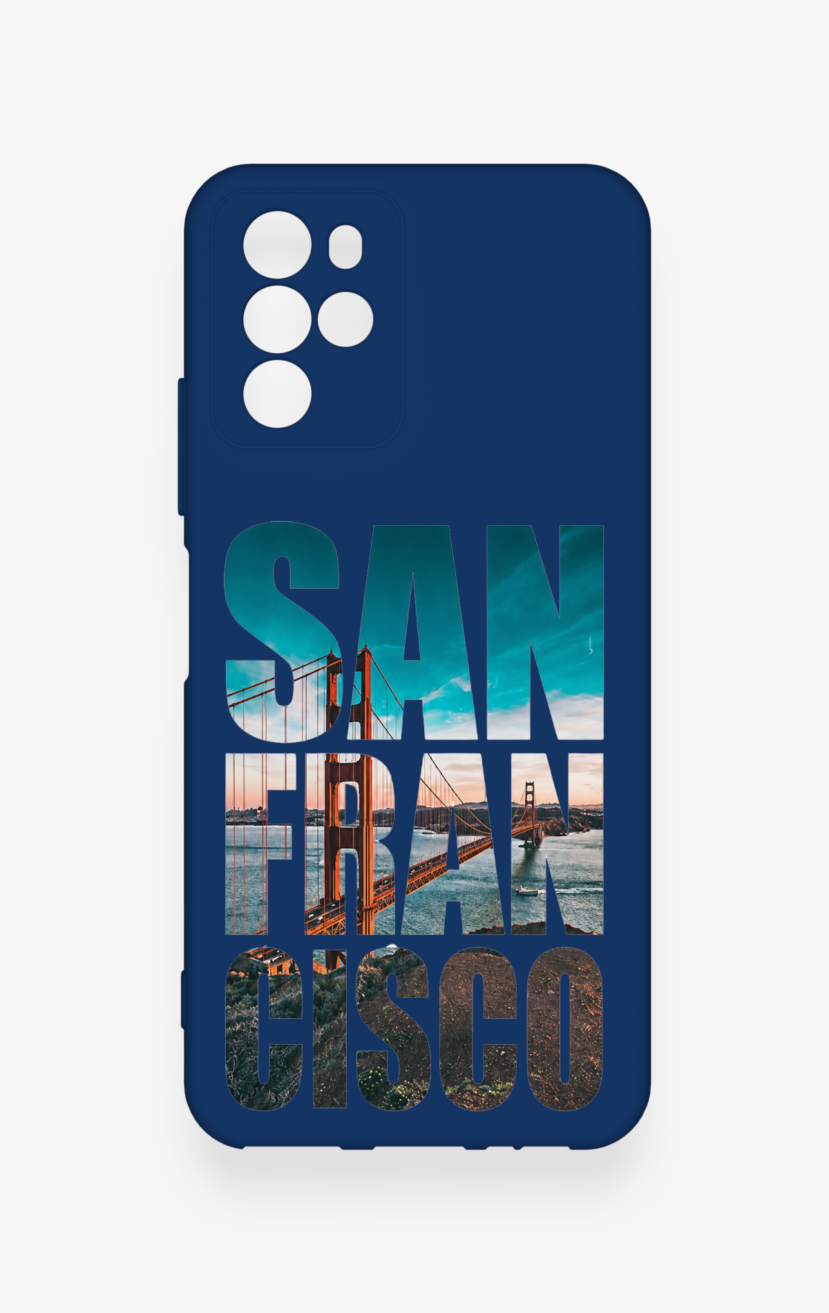 Omix x700 Uyumlu San Francisco Desenli Silikon Kılıf