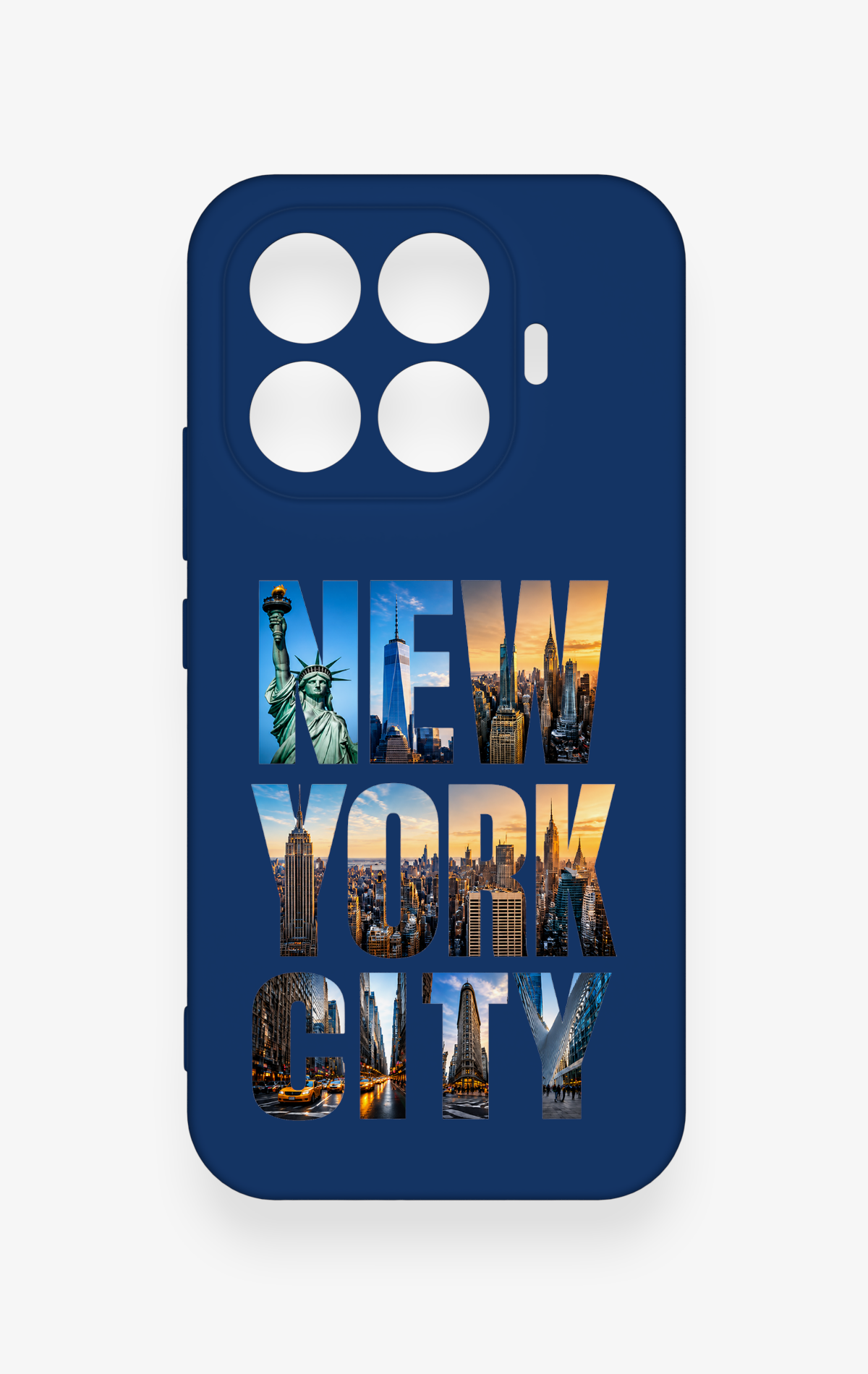 Mi 17T 5G Uyumlu New York City Desenli Silikon Kılıf