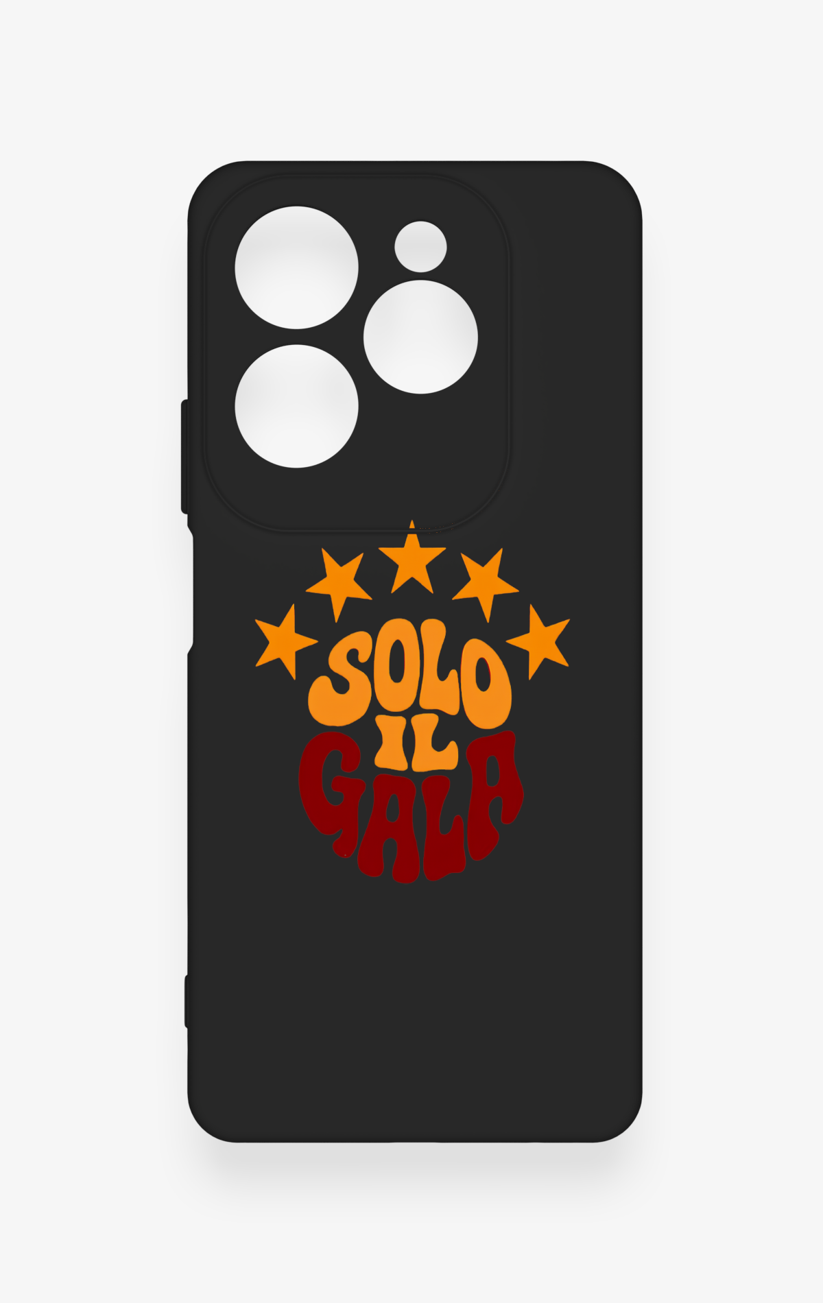 İnfinix Hot 40 Pro Uyumlu Solo IL Gala Desenli Silikon Kılıf