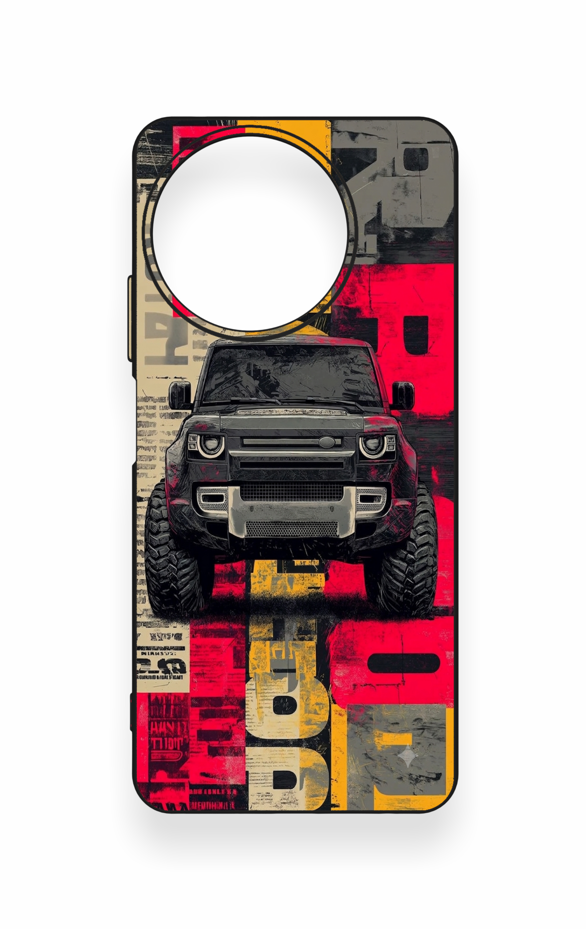 Realme 11 Uyumlu Defender Truck Desenli Silikon Kılıf