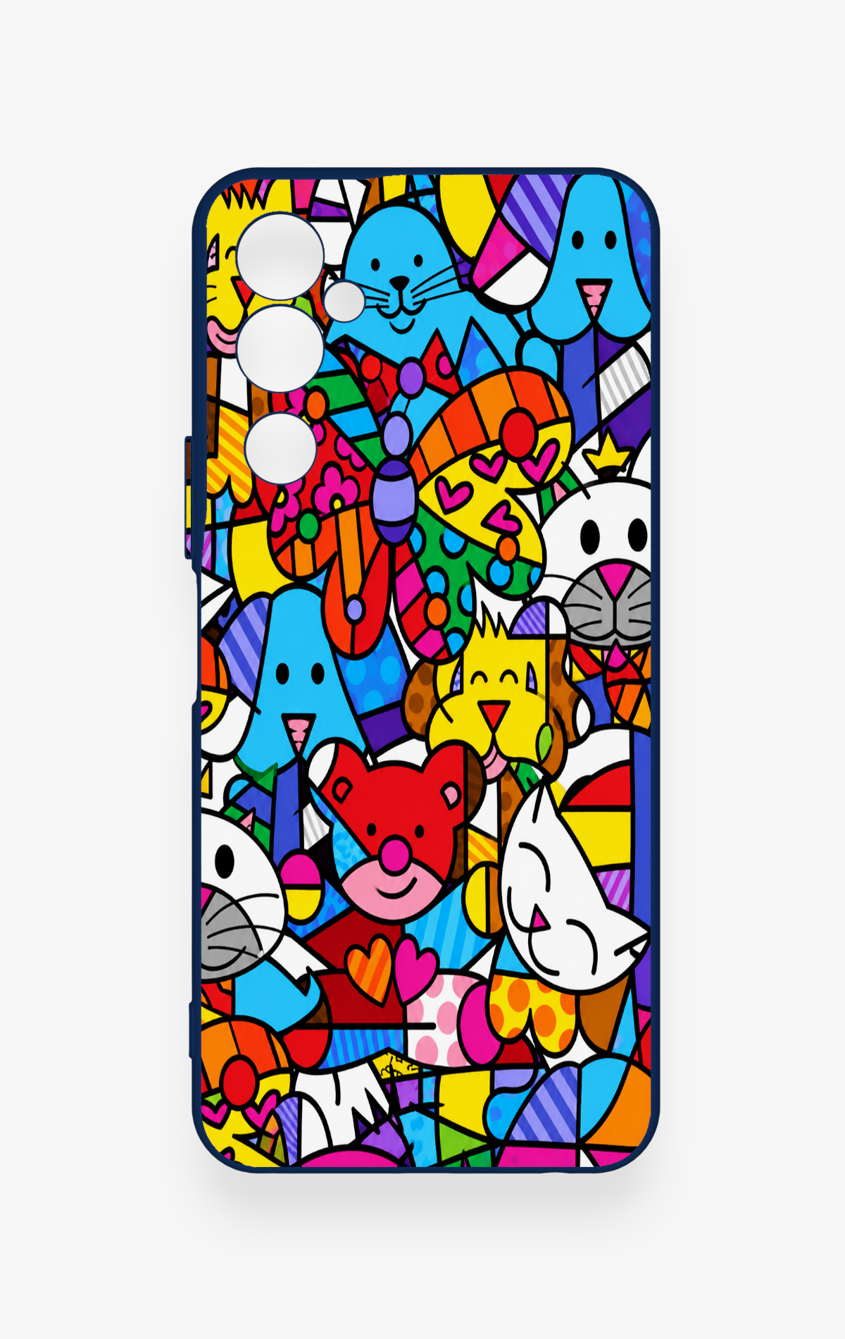 Tecno Pova Neo 2 Uyumlu Britto Garden Desenli Silikon Kılıf