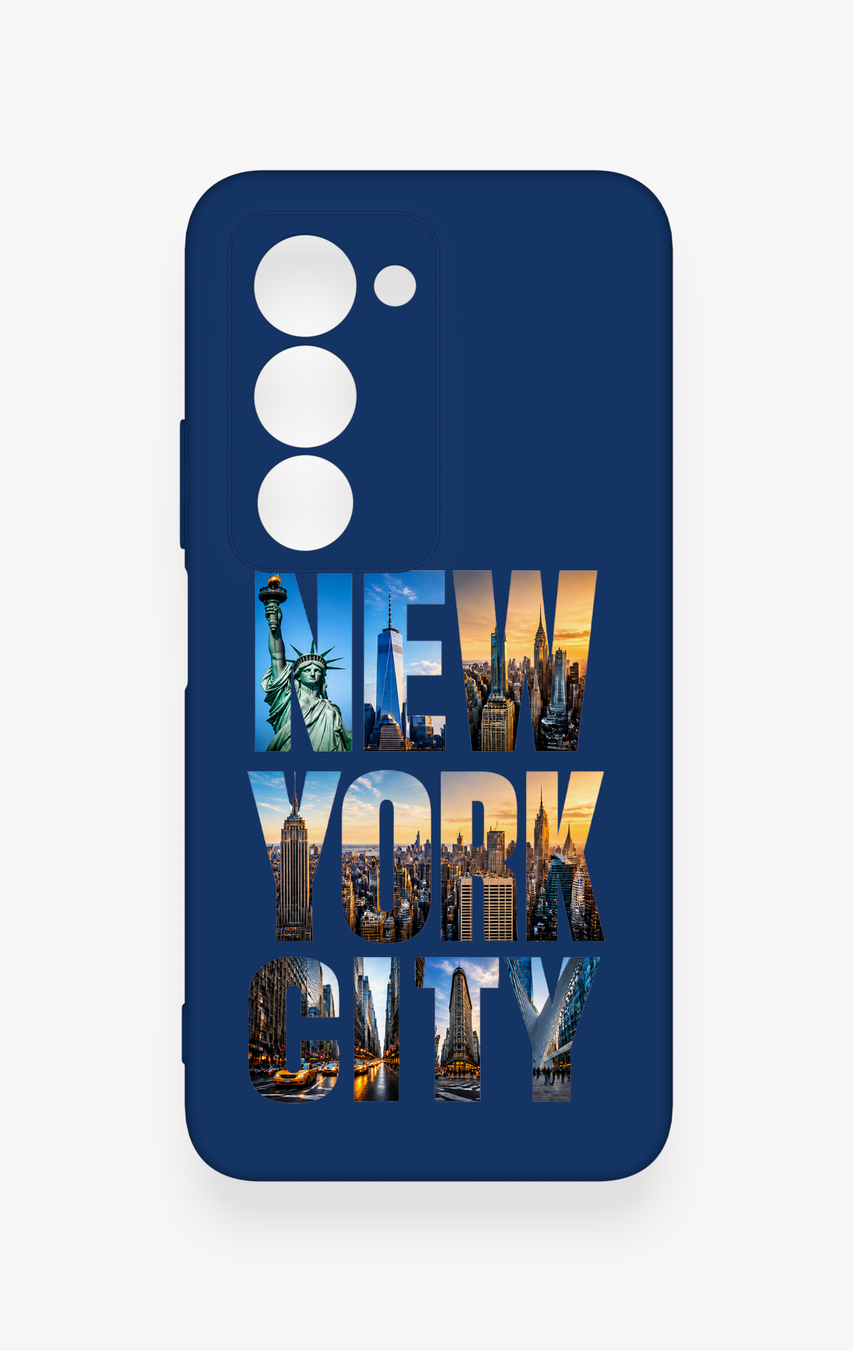Redmi 15 5G Uyumlu New York City Desenli Silikon Kılıf