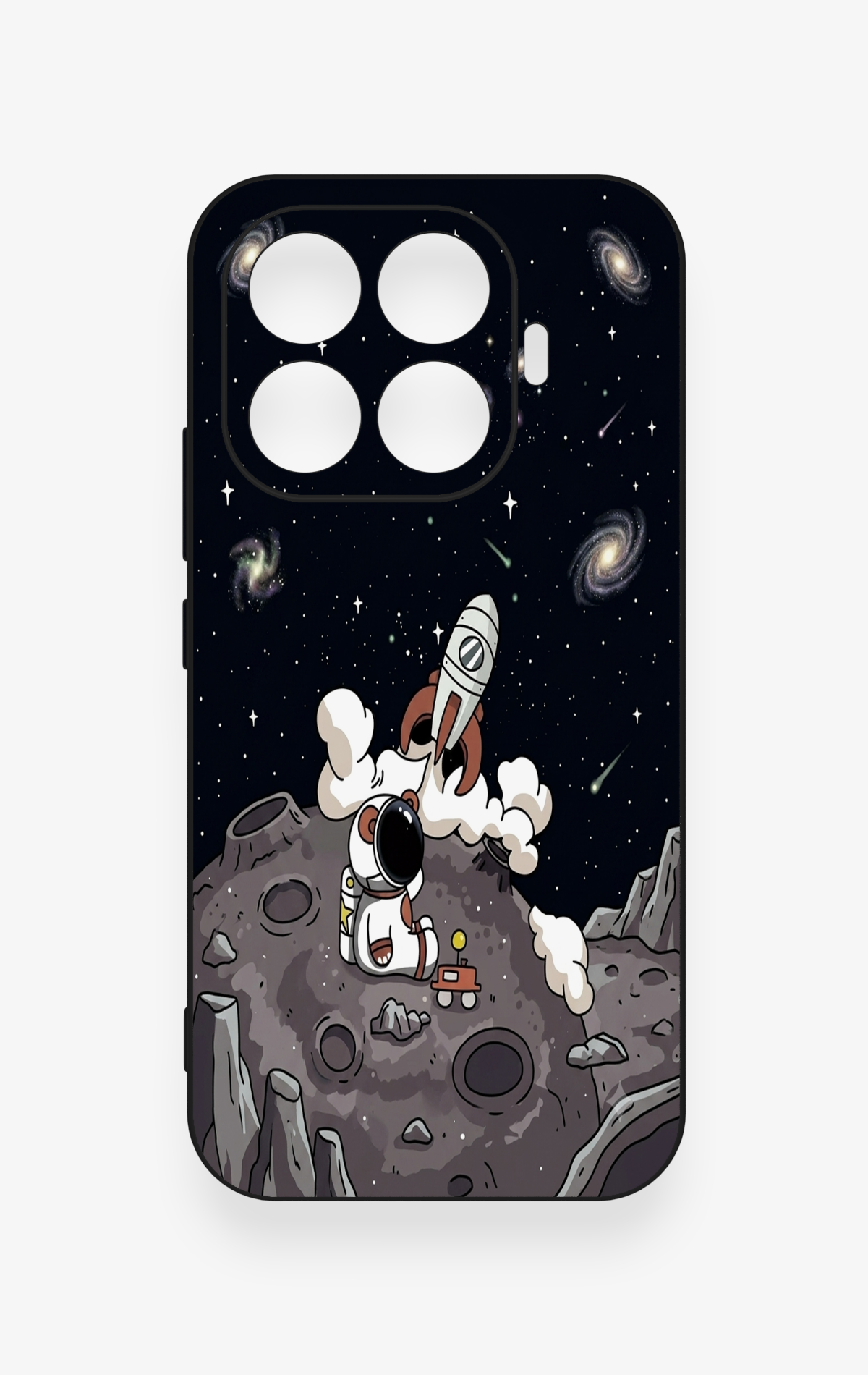 Mi 17T 5G Uyumlu Uzay Astronot Desenli Silikon Kılıf
