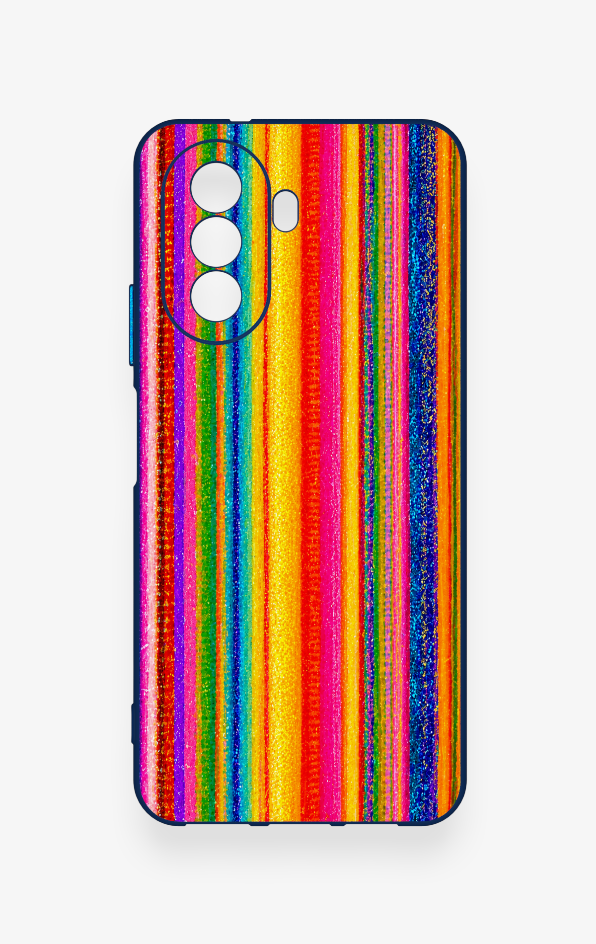 Huawei Nova Y70 Uyumlu Rengarenk Desenli Silikon Kılıf