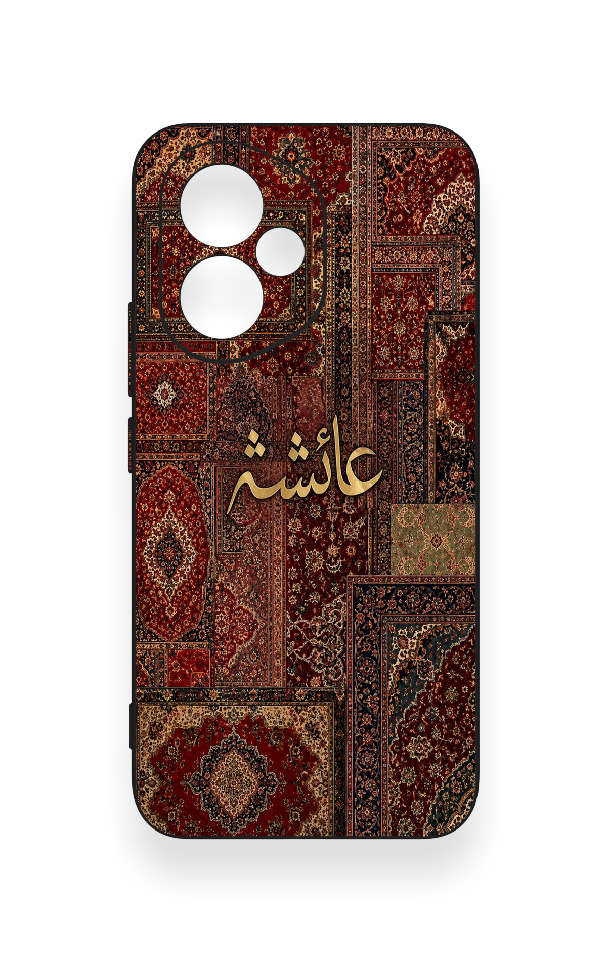 Honor 400 Uyumlu Vintage Halı Desenli Silikon Kılıf