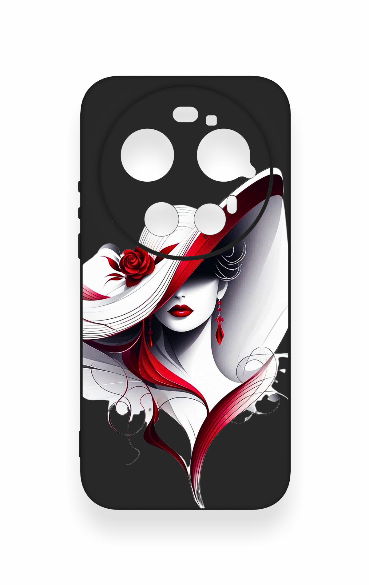 Xiaomi Mi 17 Ultra Uyumlu Matmazel Desenli Silikon Kılıf