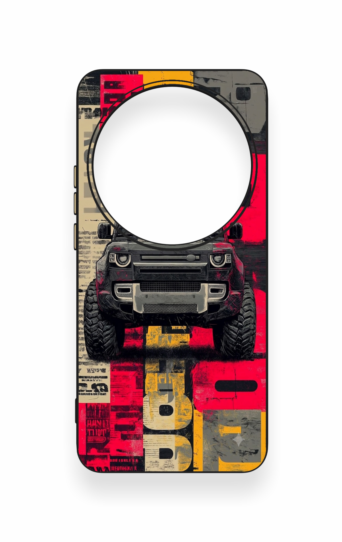 Xiaomi Mi 15 Ultra Uyumlu Defender Truck Desenli Silikon Kılıf