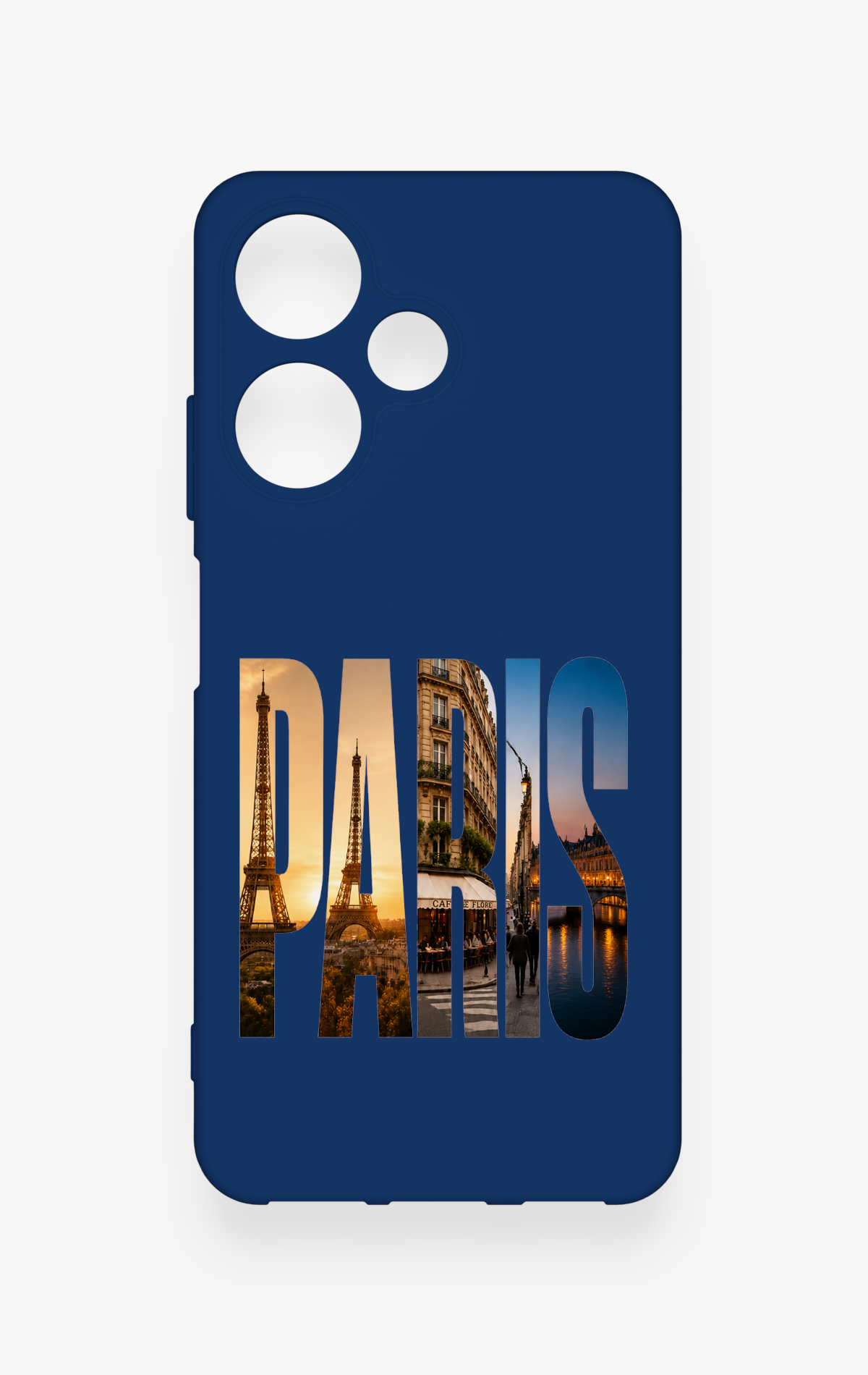 İnfinix Hot 30i Uyumlu Paris Desenli Silikon Kılıf