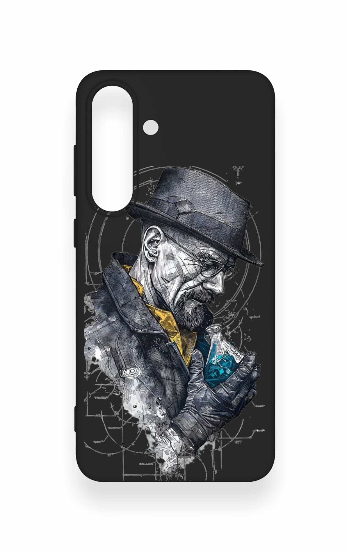 Samsung S25Fe Uyumlu Walter White Desenli Silikon Kılıf