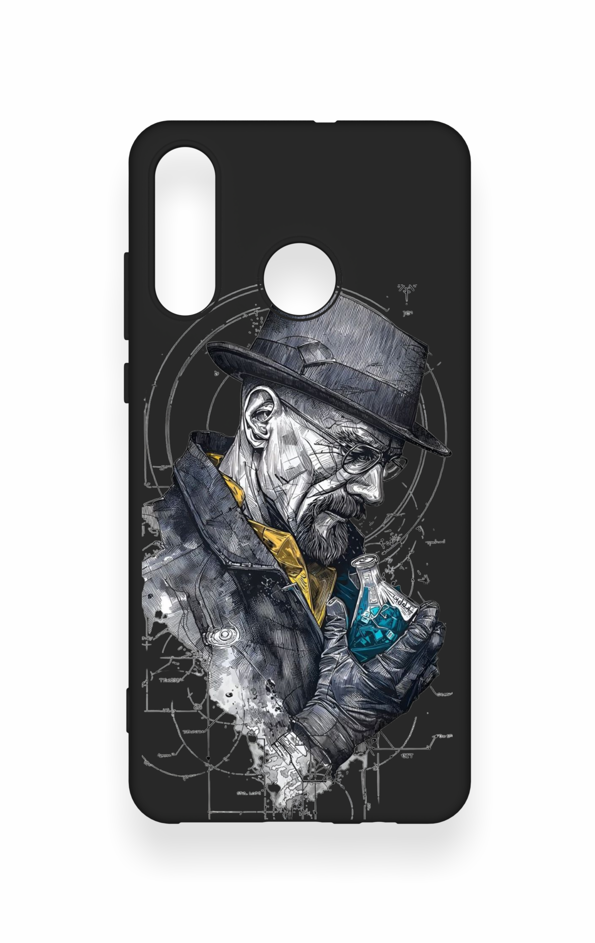 Huawei P30 Lite Uyumlu Walter White Desenli Silikon Kılıf