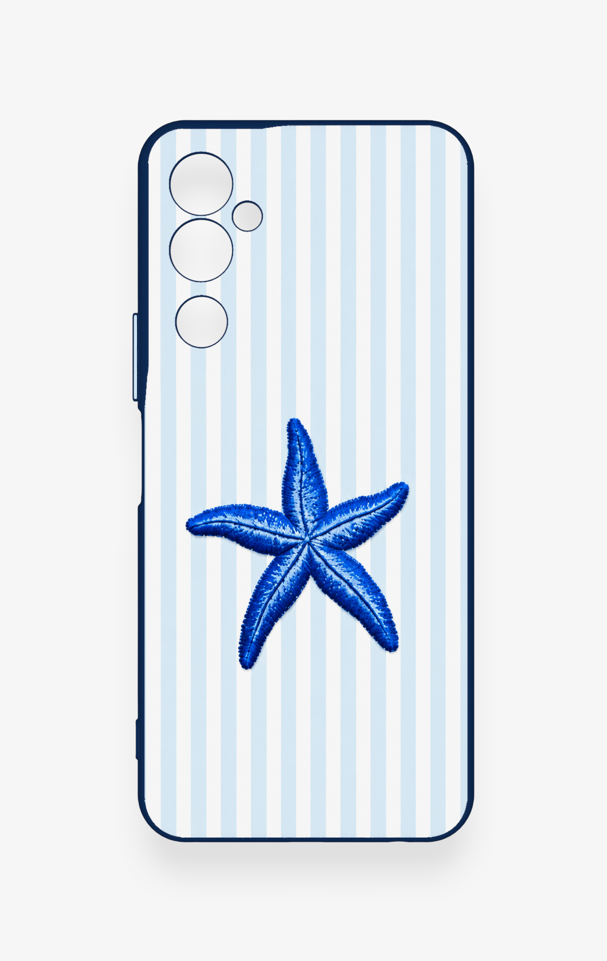 Tecno Pova Neo 2 Uyumlu Mavi Deniz Yıldızı Desenli Silikon Kılıf